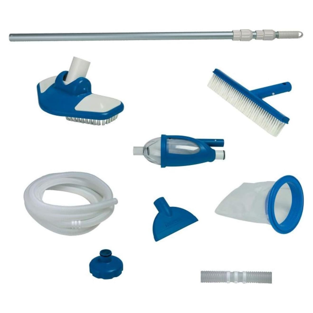Kit de Mantenimiento de Piscina Intex Deluxe + Manguera 1.25"