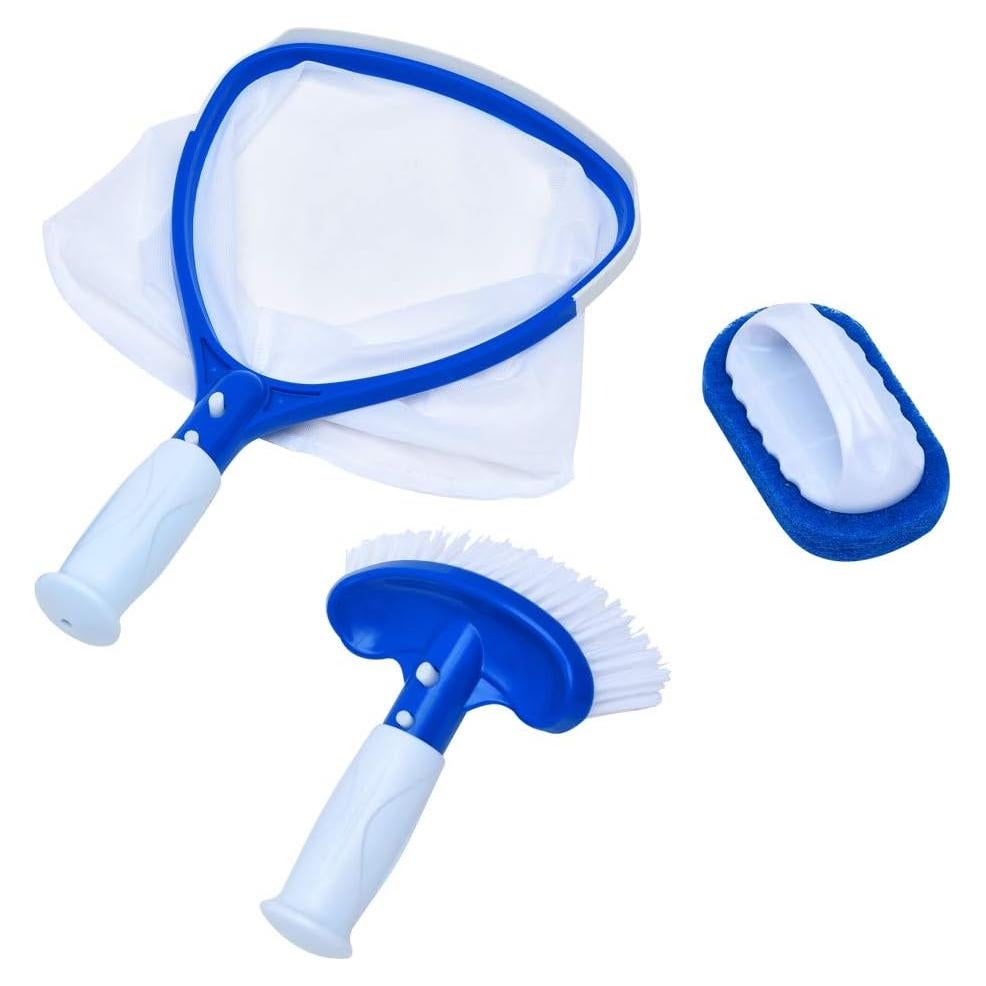 Kit de Mantenimiento LiKing para Spa - Skimmer, Cepillo y Almohadilla