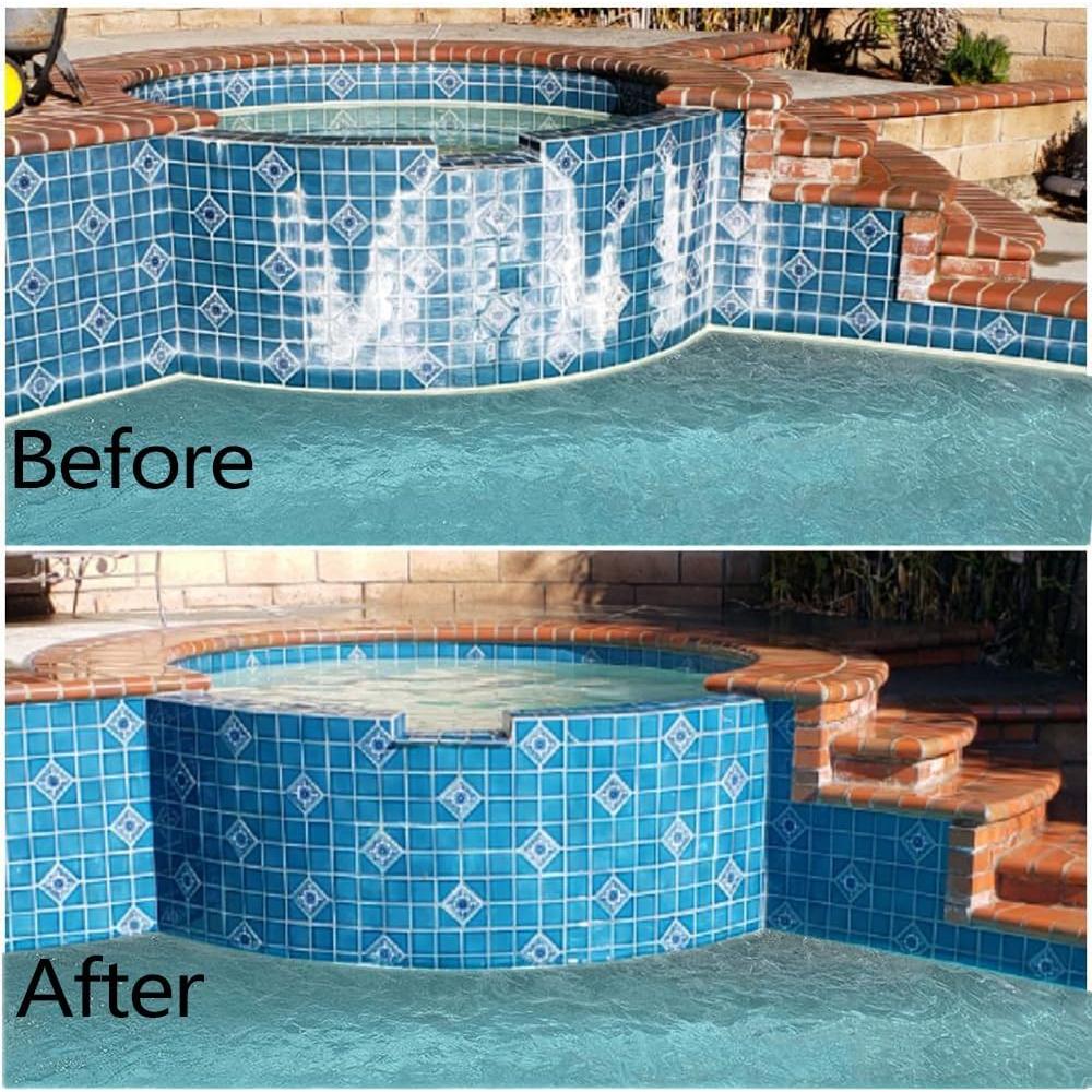 Kit de Limpieza para Piscinas NEOHATION - Piedra Pómez y Cepillo de Acero Inoxidable