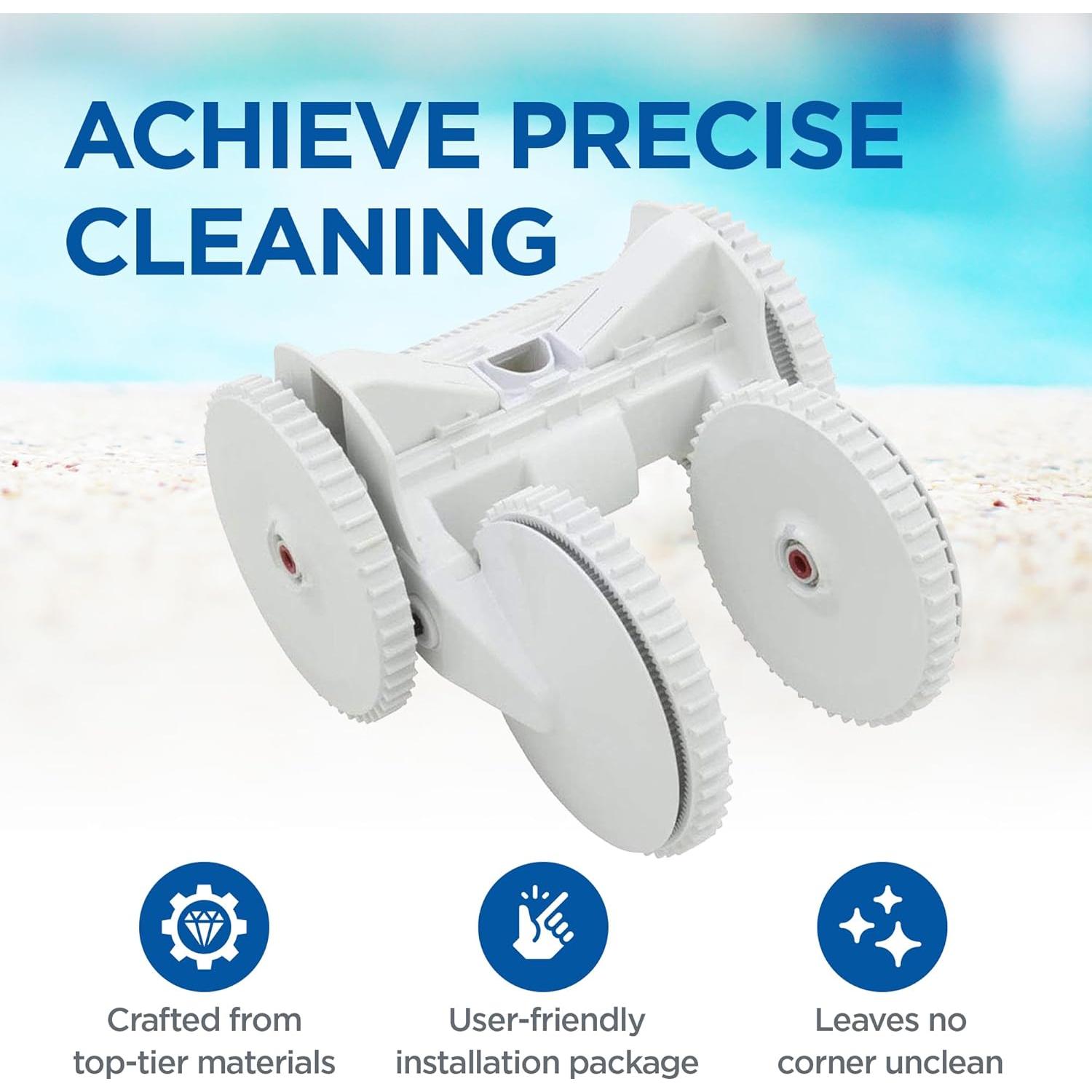 Kit de Conversión Inferior Limpiador Piscina Hayward 4 Ruedas