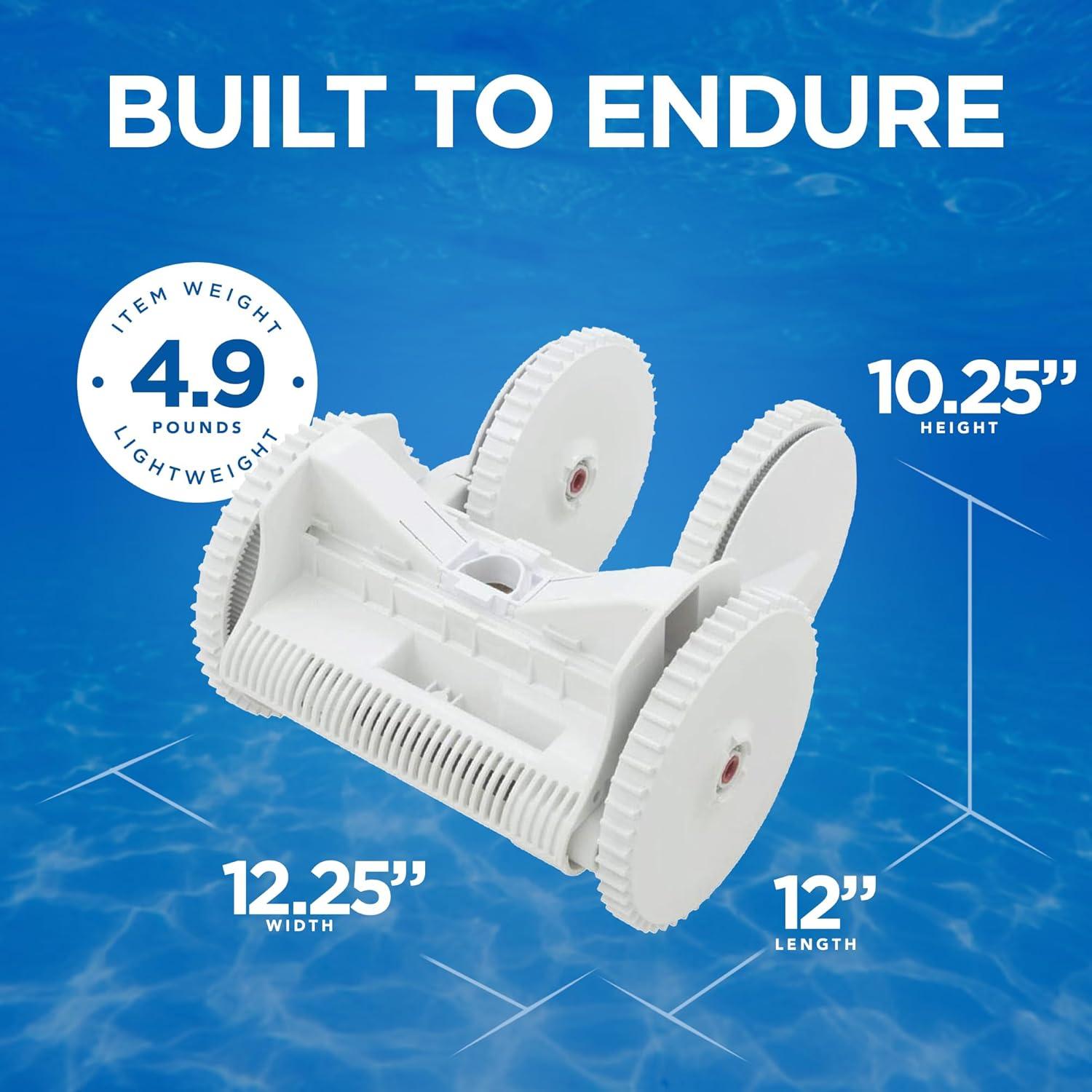 Kit de Conversión Inferior Limpiador Piscina Hayward 4 Ruedas