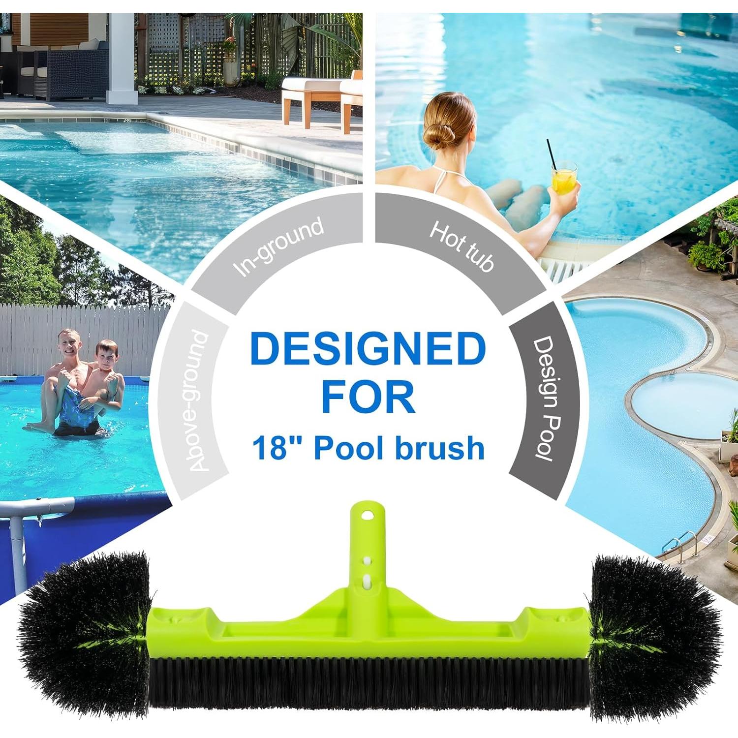 Cabezal de Cepillo de Piscina Sepetrel 46 cm Profesional