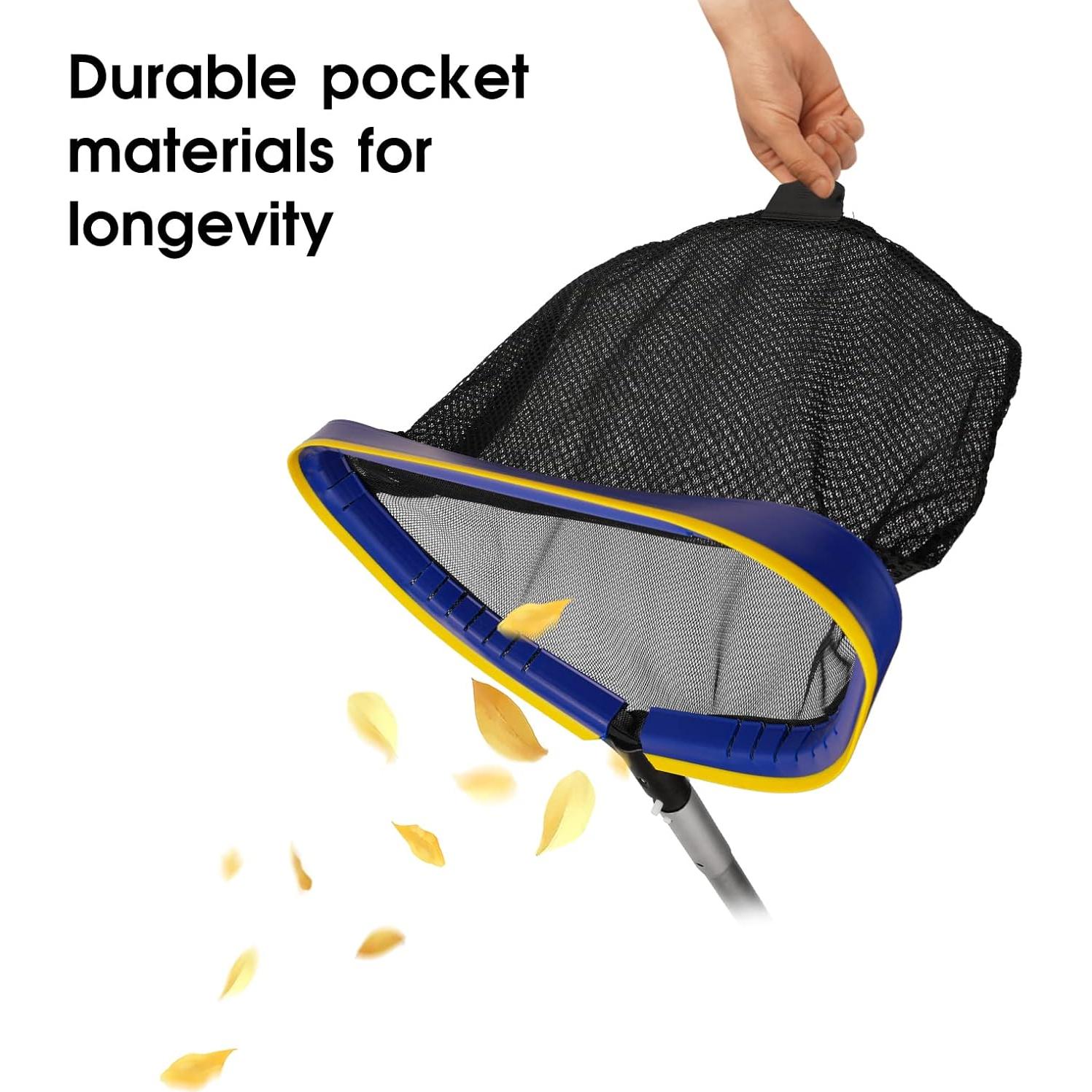 Red Skimmer Profundo Poolvio con Poste Ajustable 3m - 10m