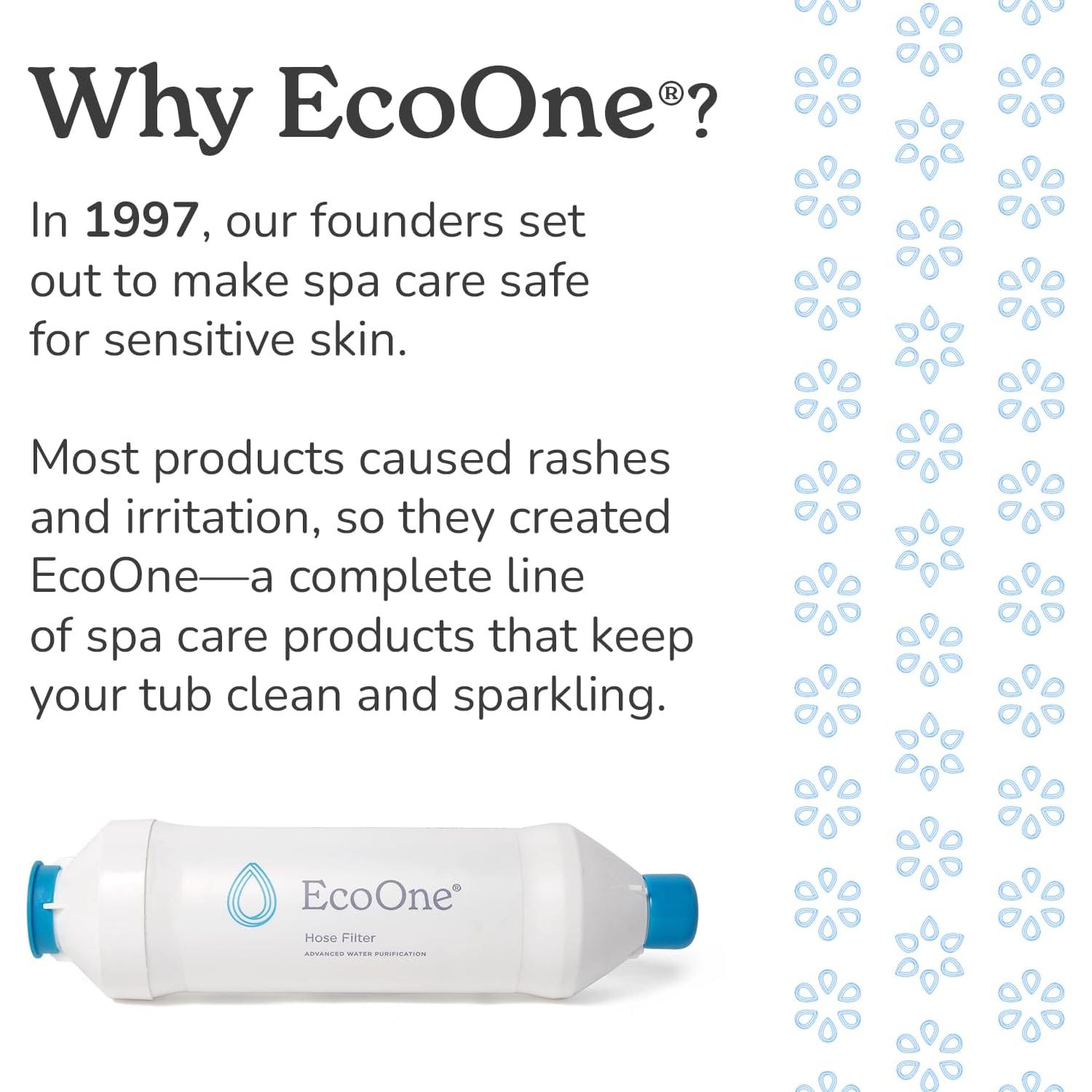 Kit de Mantenimiento Spa EcoOne - Granulado Cloro, Acondicionador y Limpiador