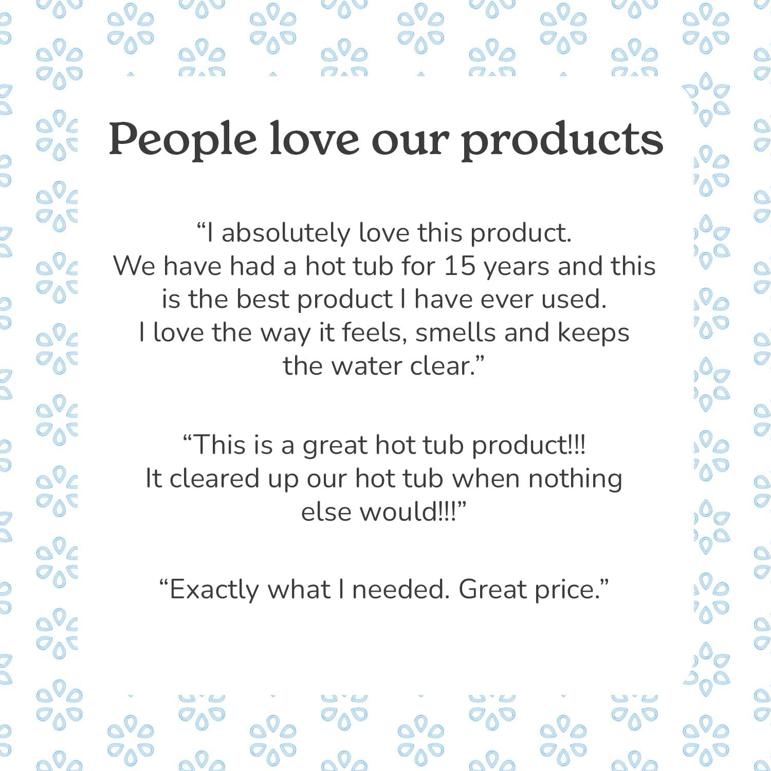 Kit de Mantenimiento Spa EcoOne - Granulado Cloro, Acondicionador y Limpiador