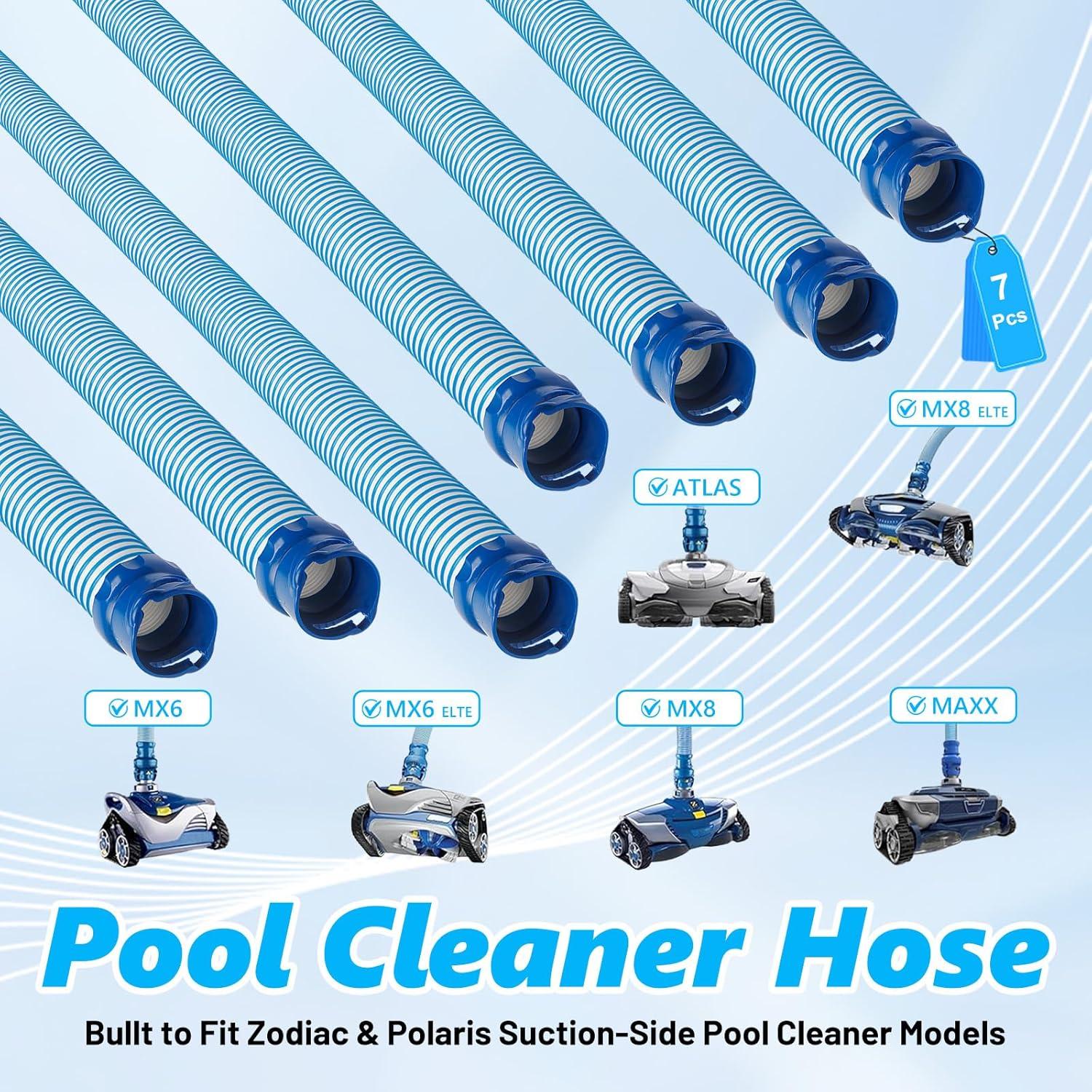 Kit de Manguera de Limpiador de Piscina Fonixte R0527700 7 Unidades 1m