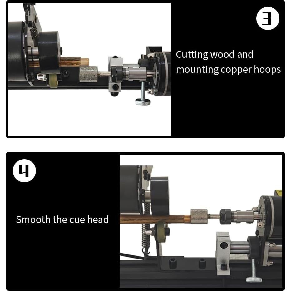 Torno para Tacos de Billar ZHRBO B5 - Reparación 7 en 1