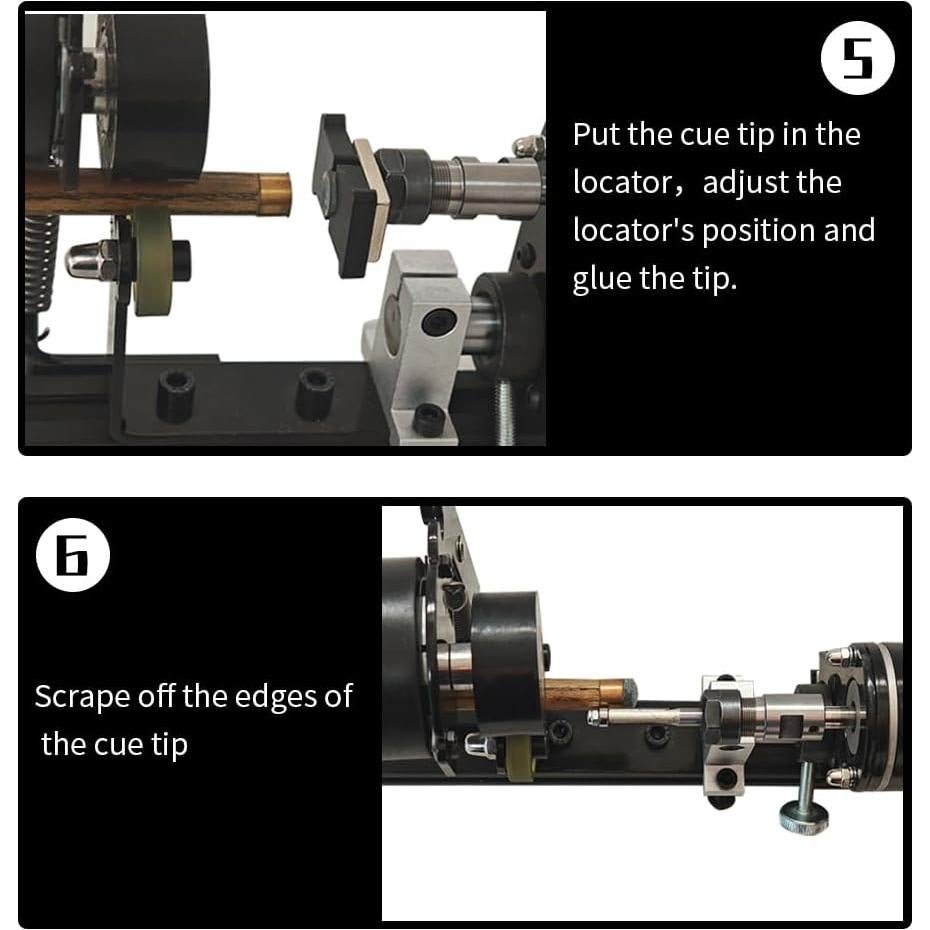 Torno para Tacos de Billar ZHRBO B5 - Reparación 7 en 1