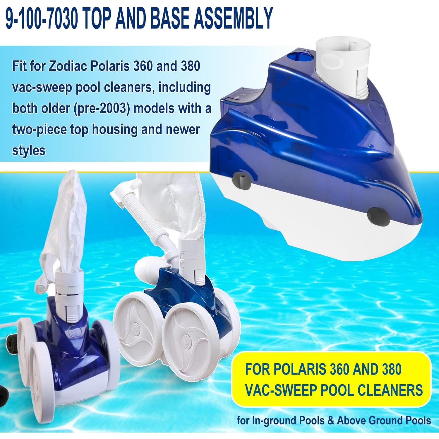 Kit de Reemplazo Montaje Superior e Inferior Zodiac Polaris 360 380