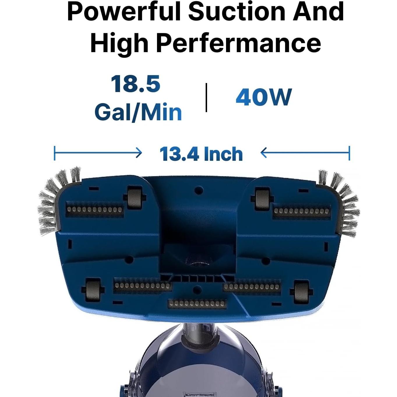 Aspiradora de Piscina Consciot L2 Recargable 3.64 kg 60 min
