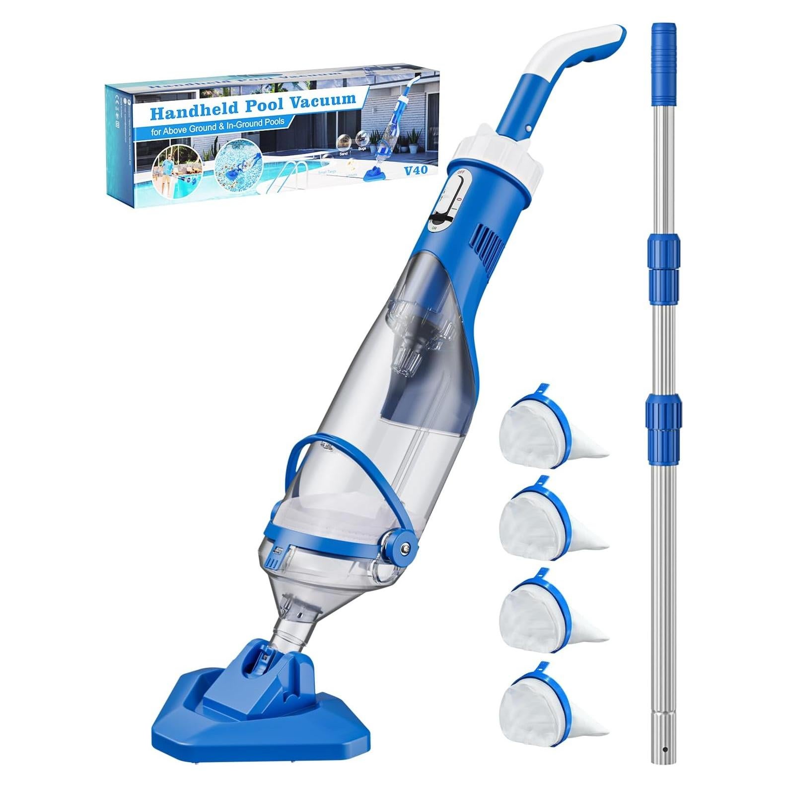 Aspiradora de piscina inalámbrica Teguy PCT403T 70L/min