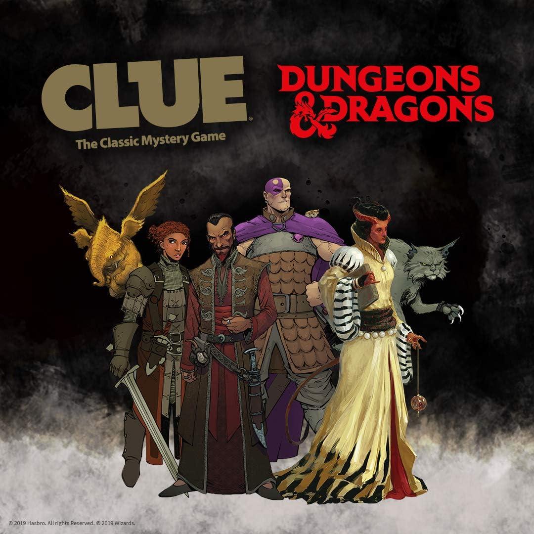 Juego de Mesa Clue Dungeons & Dragons - Español - 2-6 Jugadores