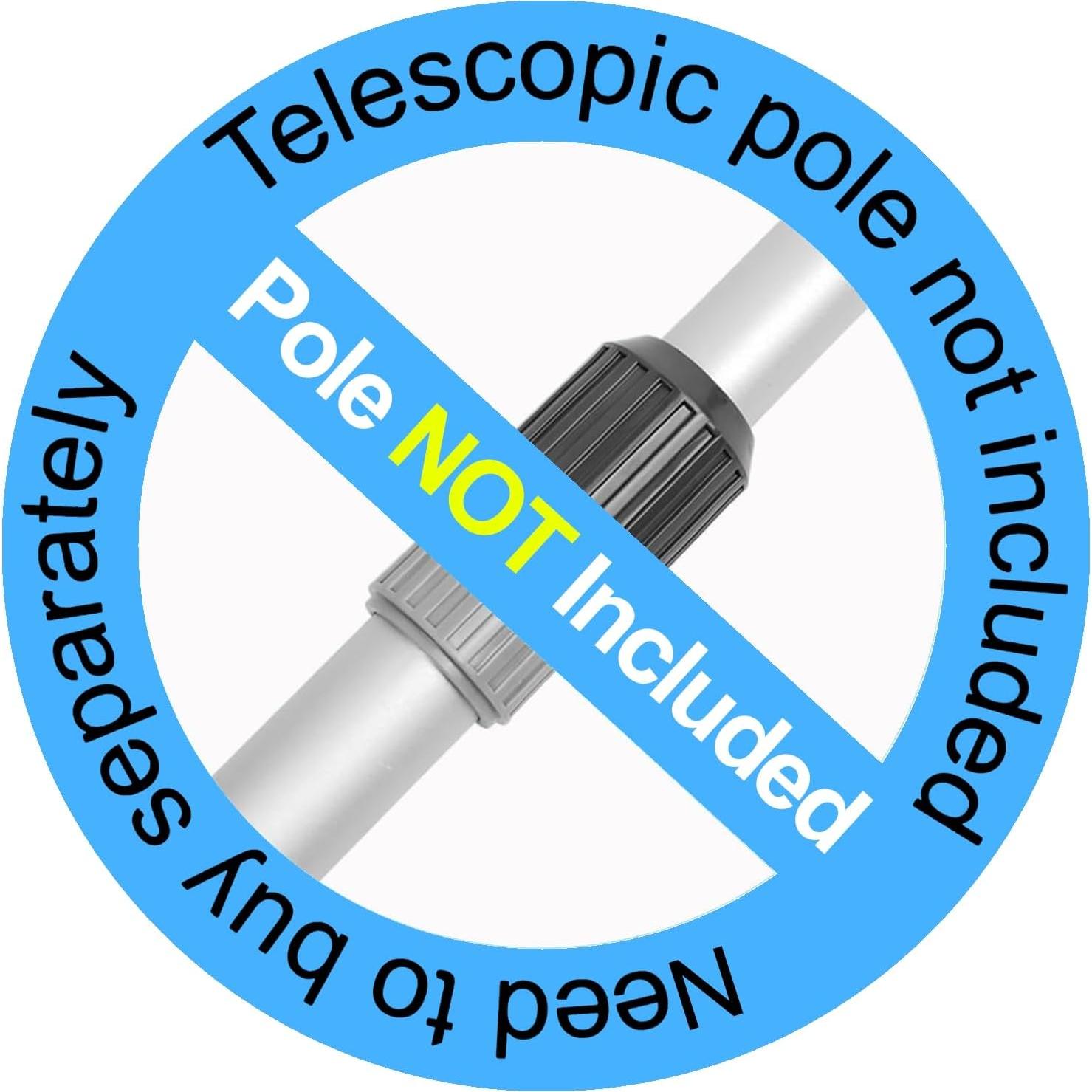 Red de Skimmer de Piscina Poolvio 35.56 cm - Malla Ultra-Fina