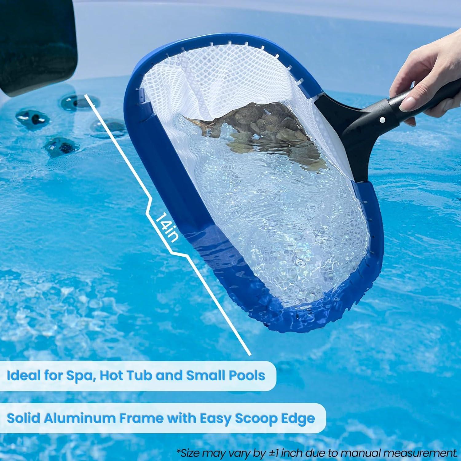 Red de Skimmer de Piscina Poolvio 35.56 cm - Malla Ultra-Fina