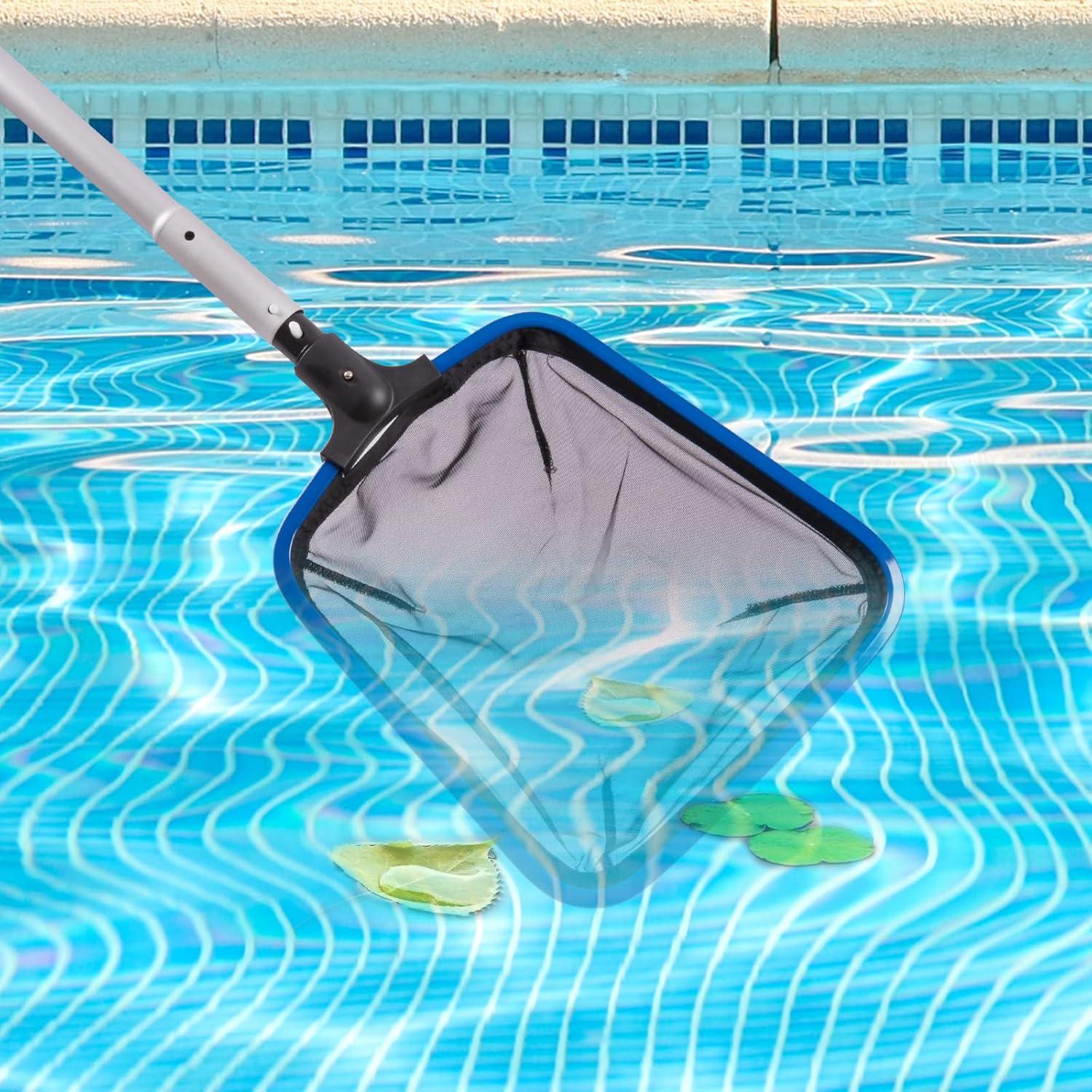 Red de Skimmer de Piscina POOLAZA con Marco de Aluminio