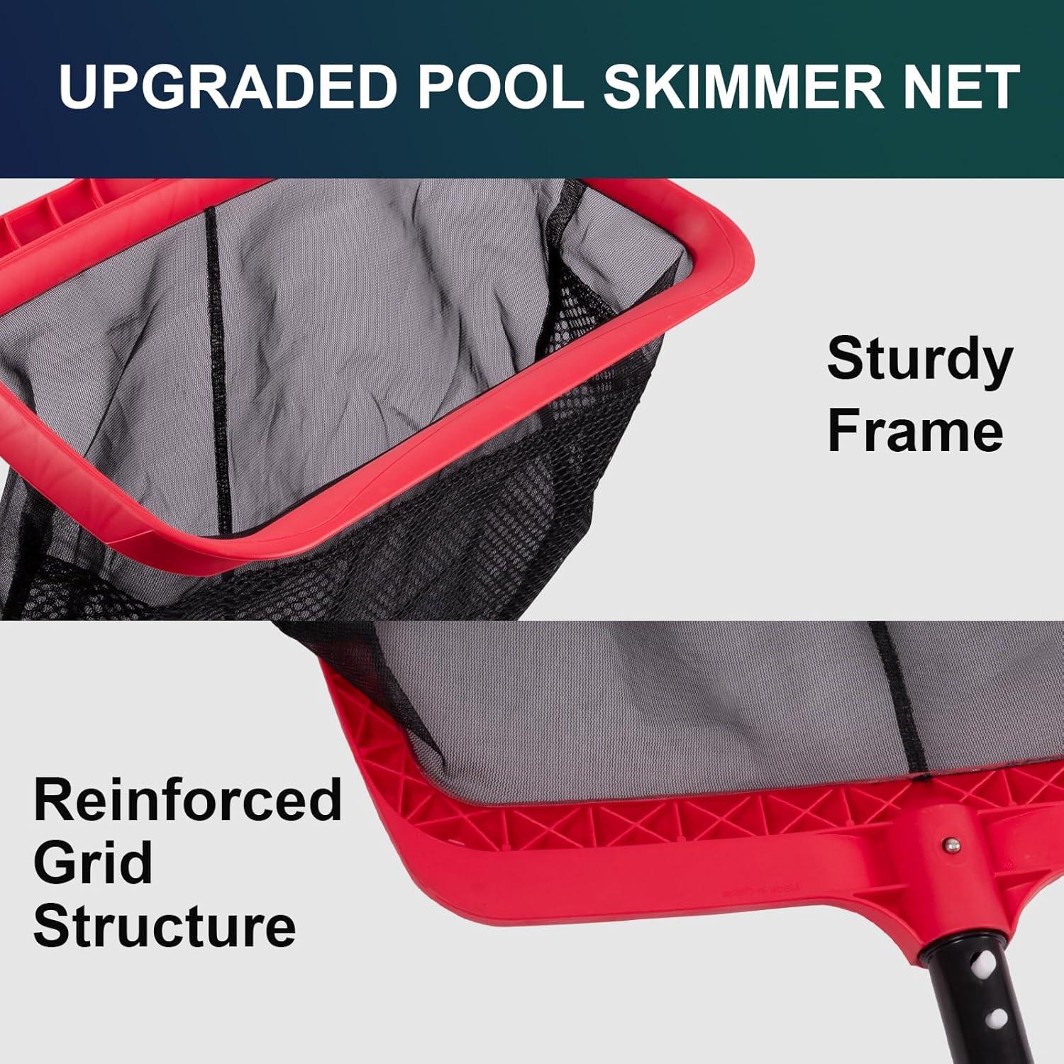Red de Skimmer para Piscina UrchinDJ POOLRAKE 44.5x30.5cm