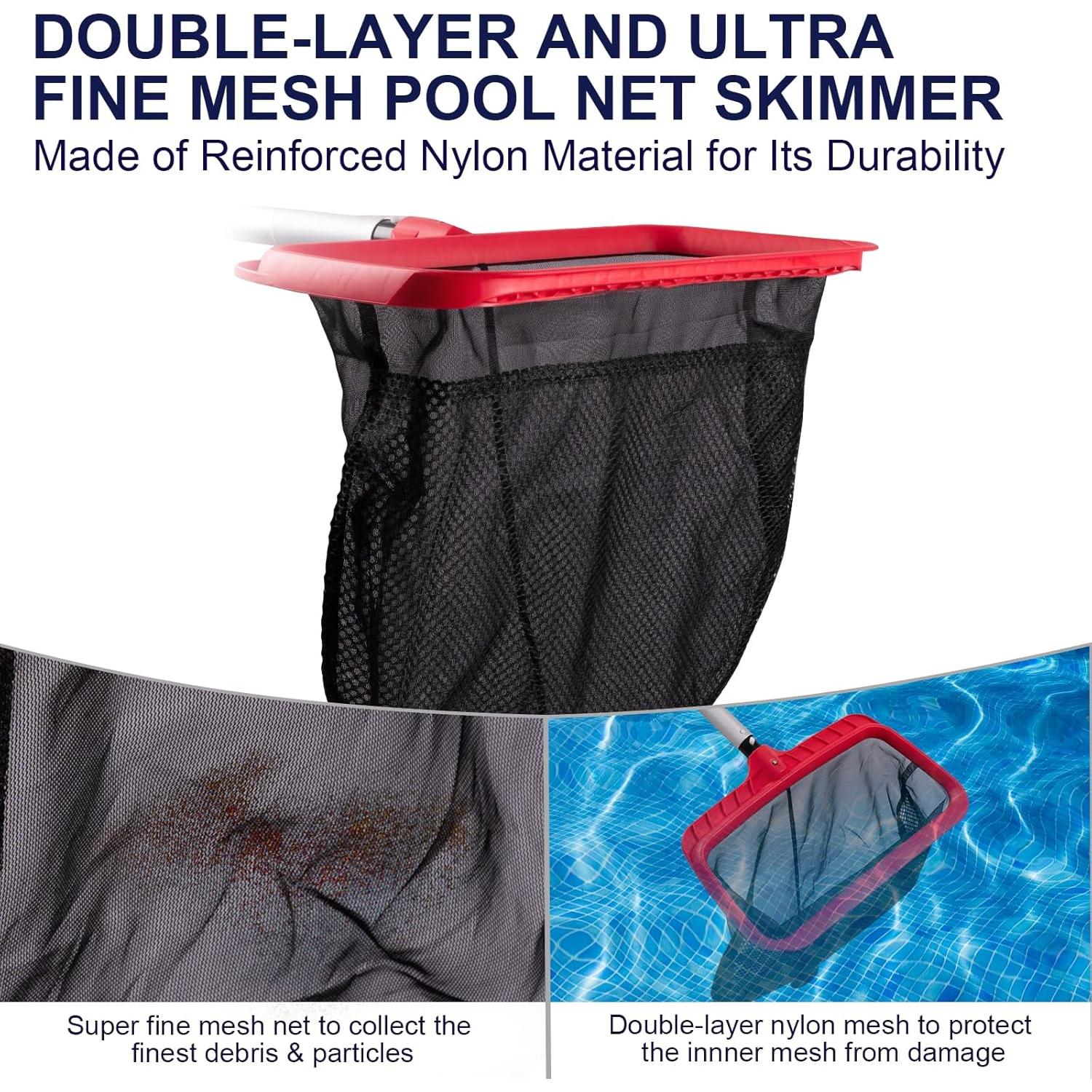 Red de Skimmer para Piscina UrchinDJ POOLRAKE 44.5x30.5cm