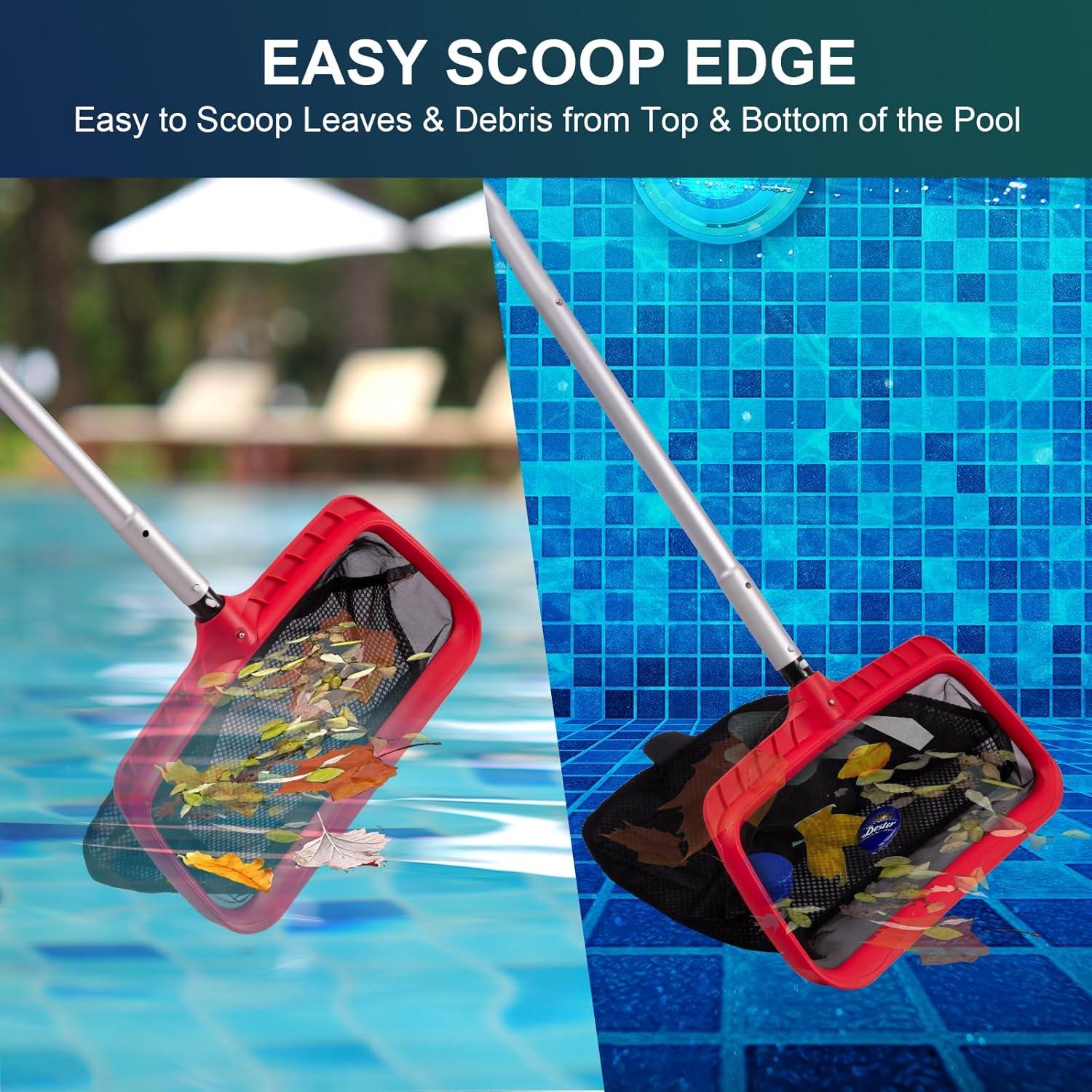 Red de Skimmer para Piscina UrchinDJ POOLRAKE 44.5x30.5cm