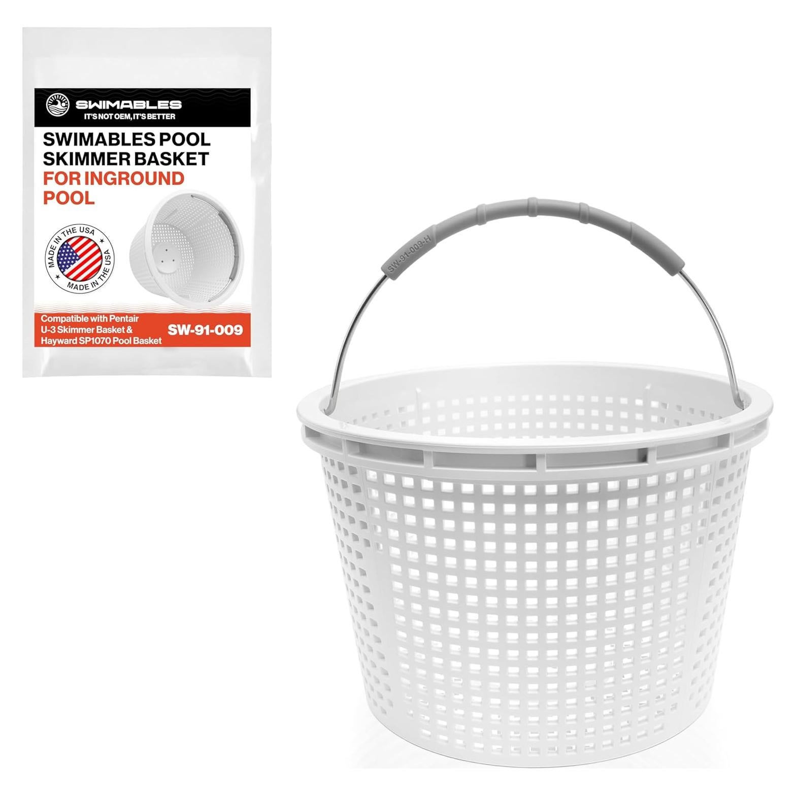 Cesta de Skimmer para Piscina Swimables U-3 Pentair y Hayward