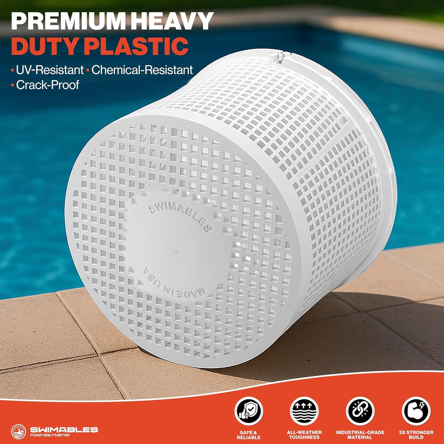 Cesta de Skimmer para Piscina Swimables U-3 Pentair y Hayward