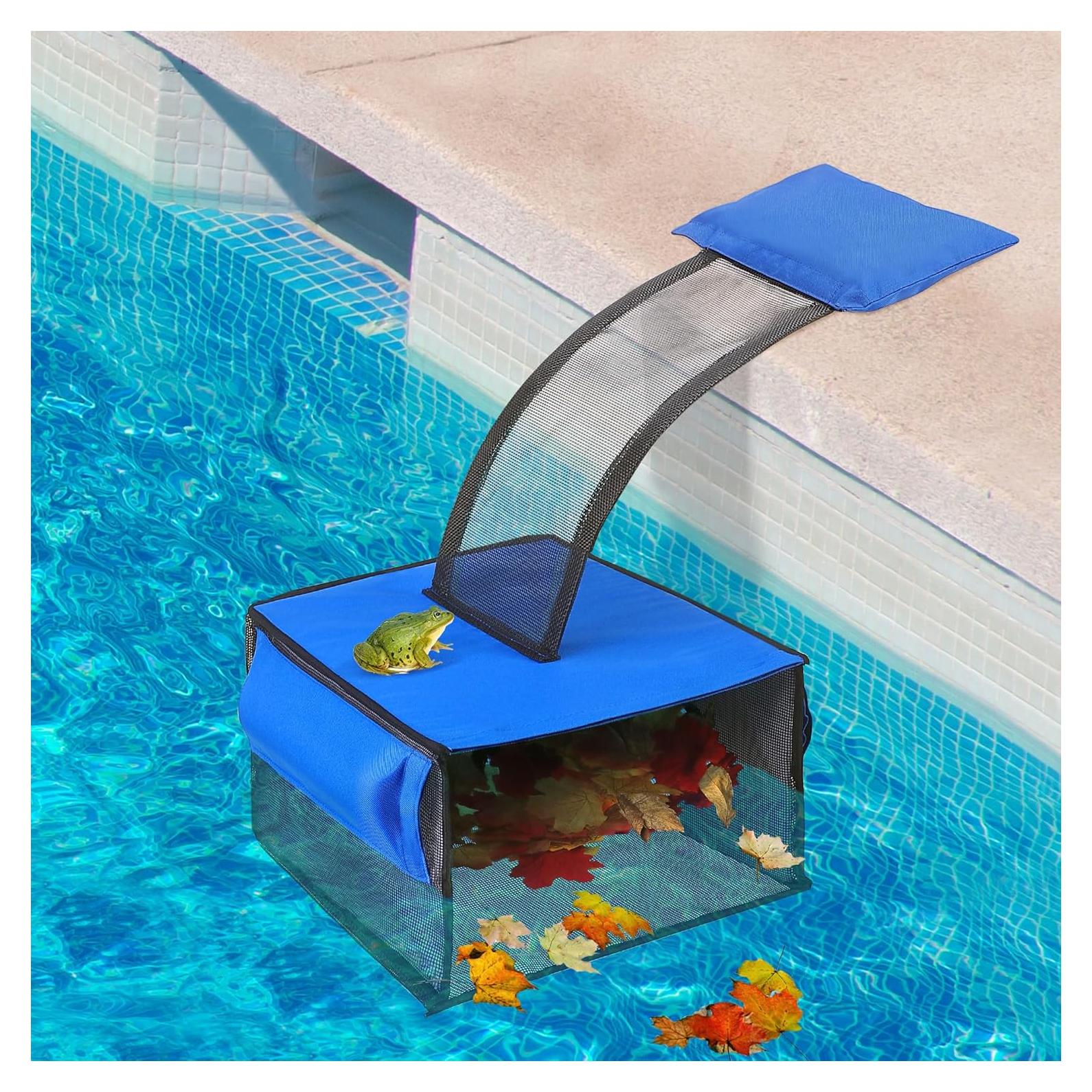 Capturador de Hojas y Rampa de Escape para Animales Weewooday