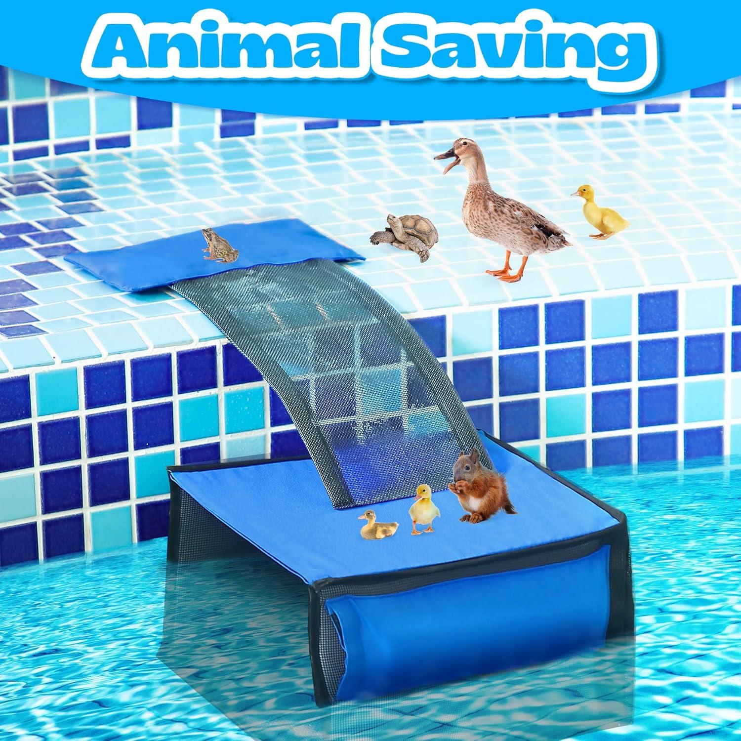 Capturador de Hojas y Rampa de Escape para Animales Weewooday