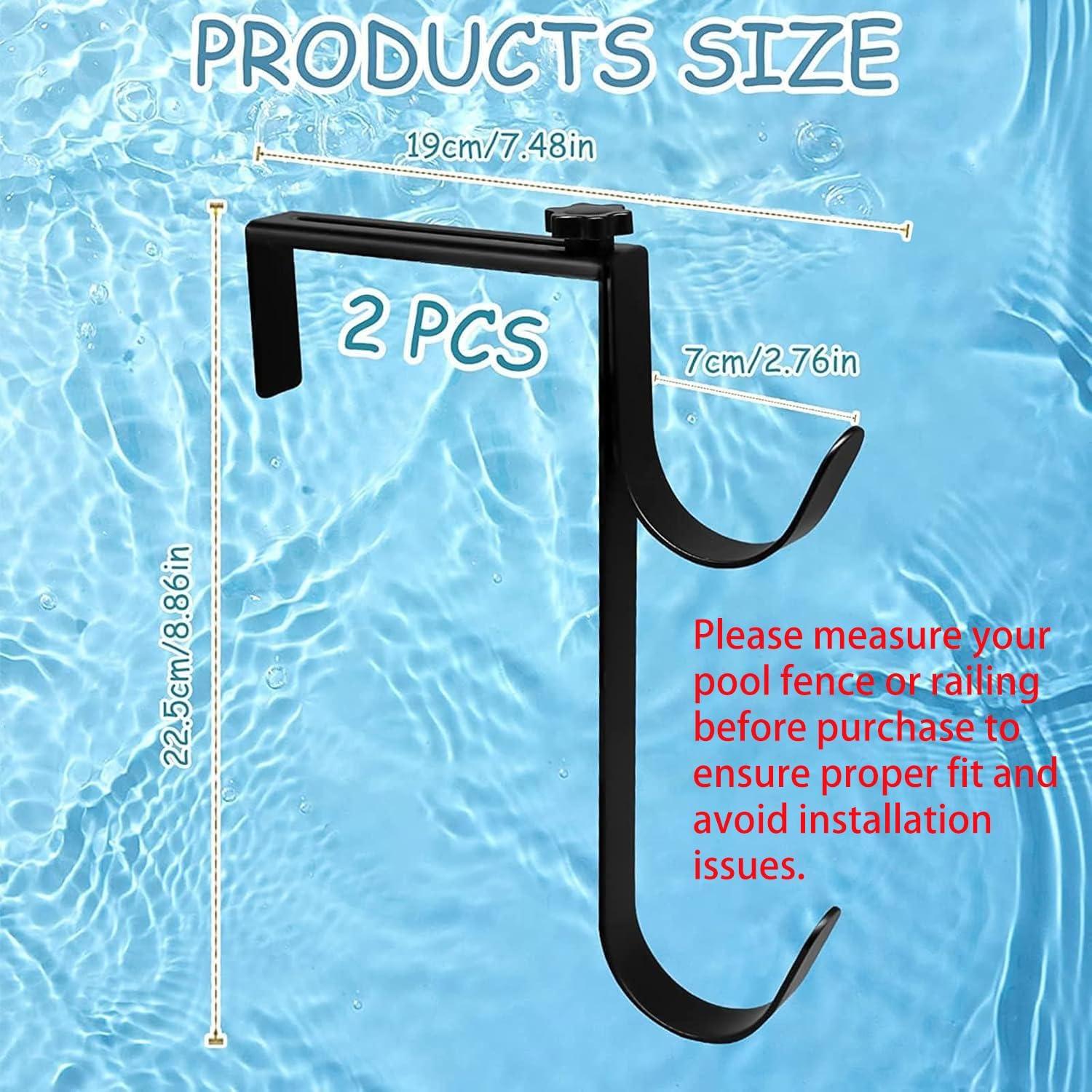 Soportes Ajustables para Poste de Piscina TINSKY 2 Piezas