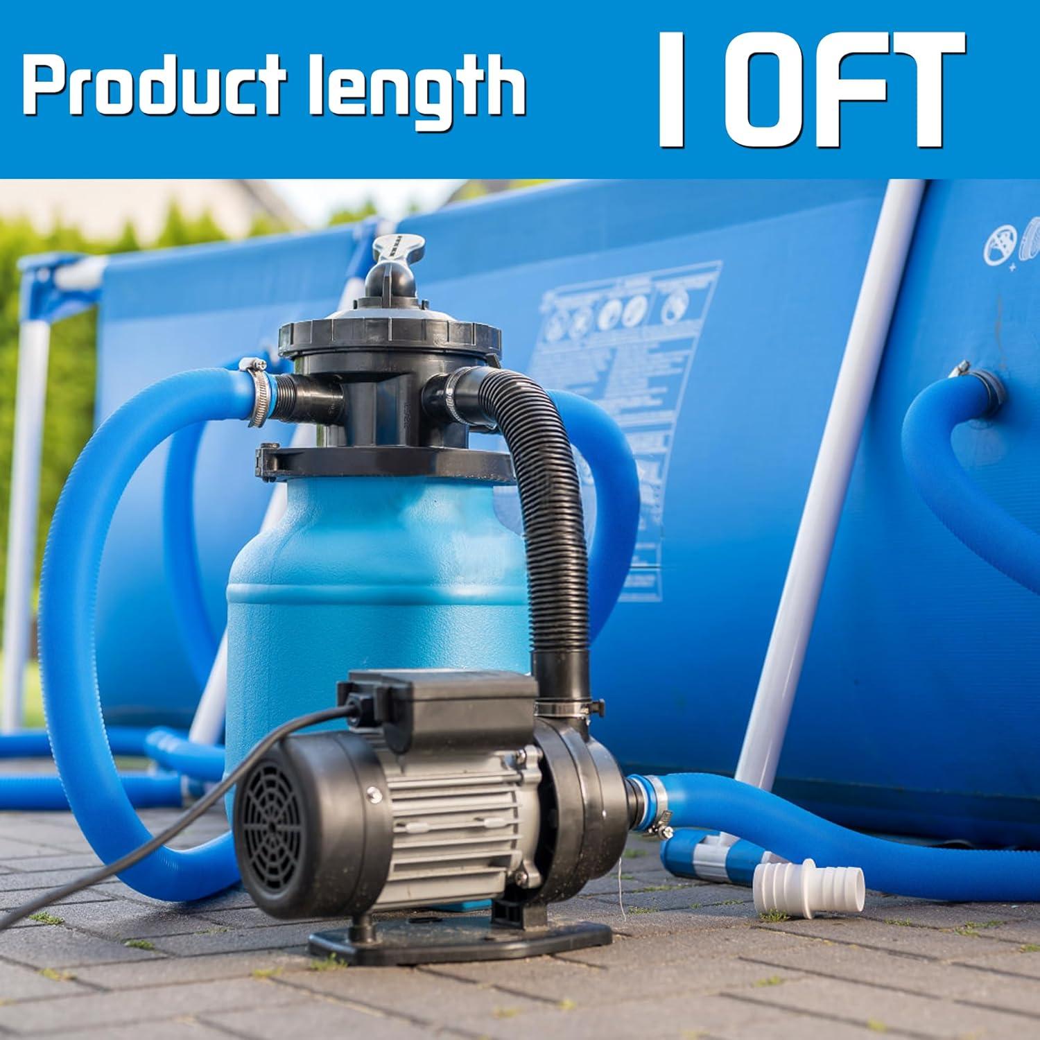 Manguera de Drenaje FOTING 3.05m 1.5" PVC Resistente