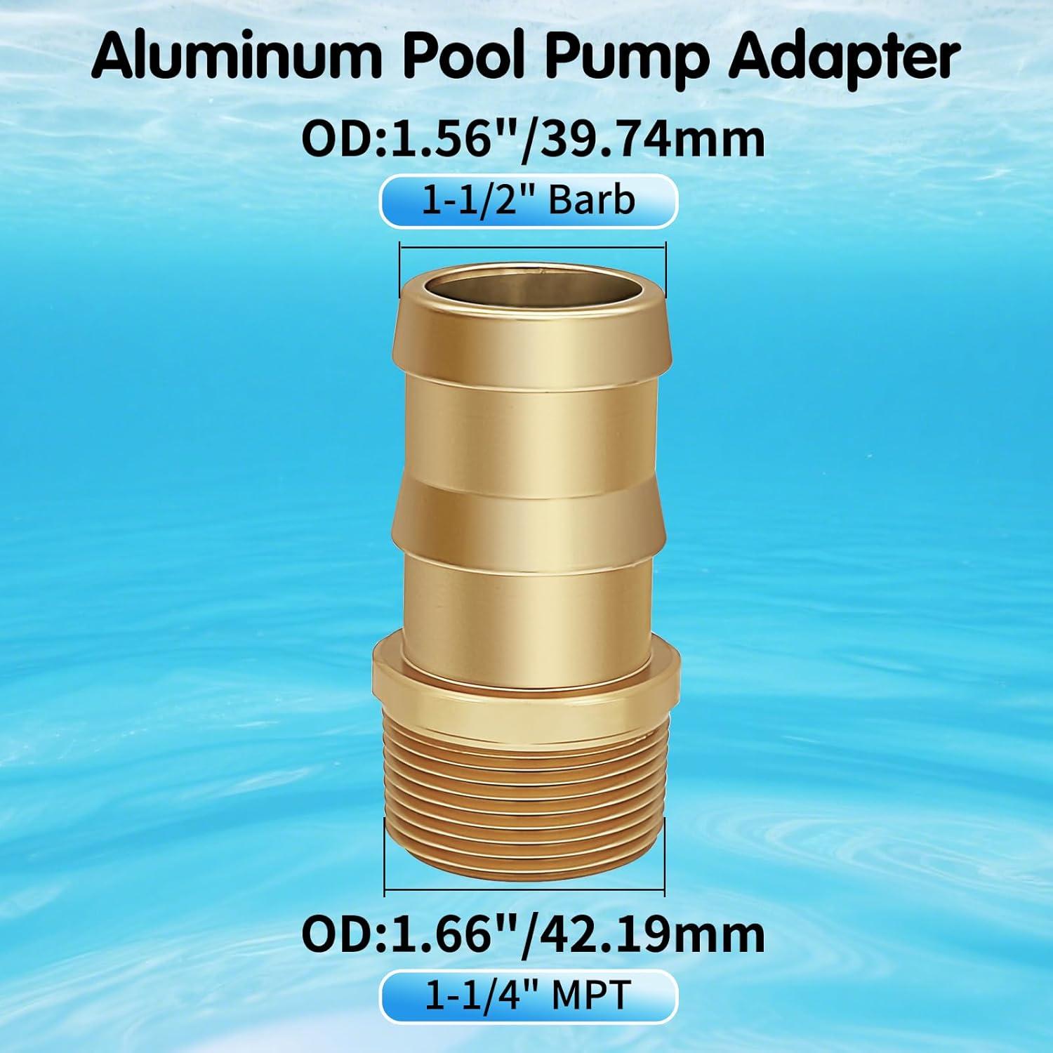 Kit Manguera Desagüe Piscina 25ft Temsteel 1.5" PVC Alta Flujo