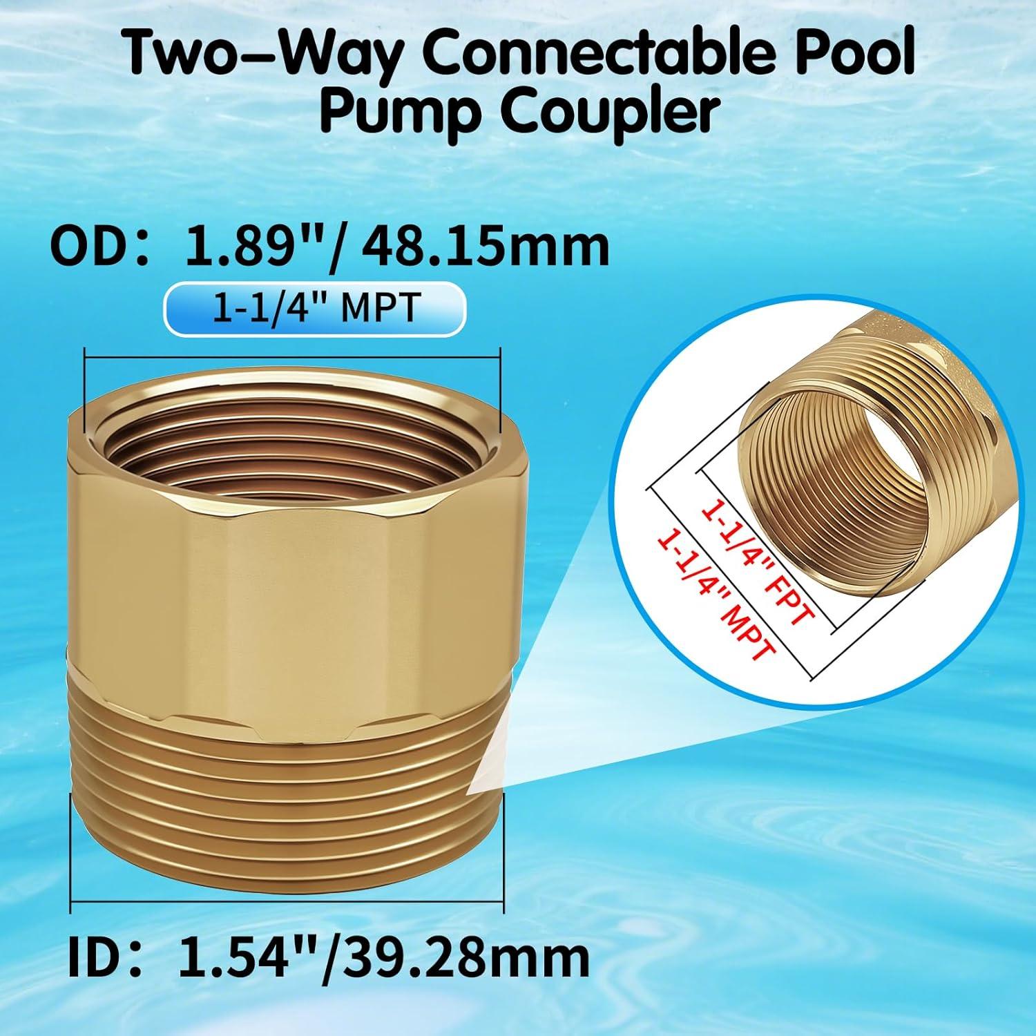 Kit Manguera Desagüe Piscina 25ft Temsteel 1.5" PVC Alta Flujo