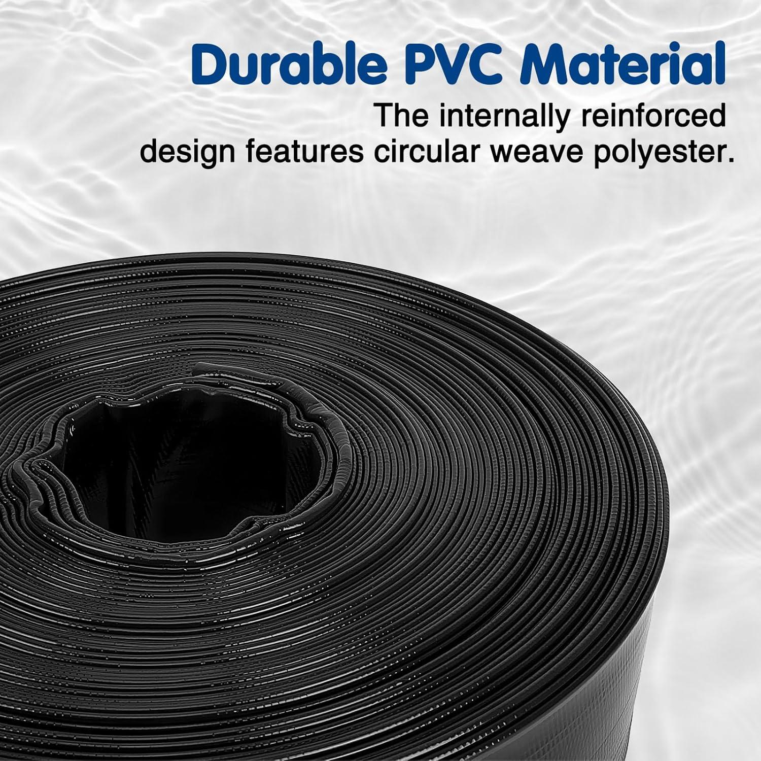 Manguera de Retrolavado MAHOOMMAKH 2" x 30.48m Alta Resistencia