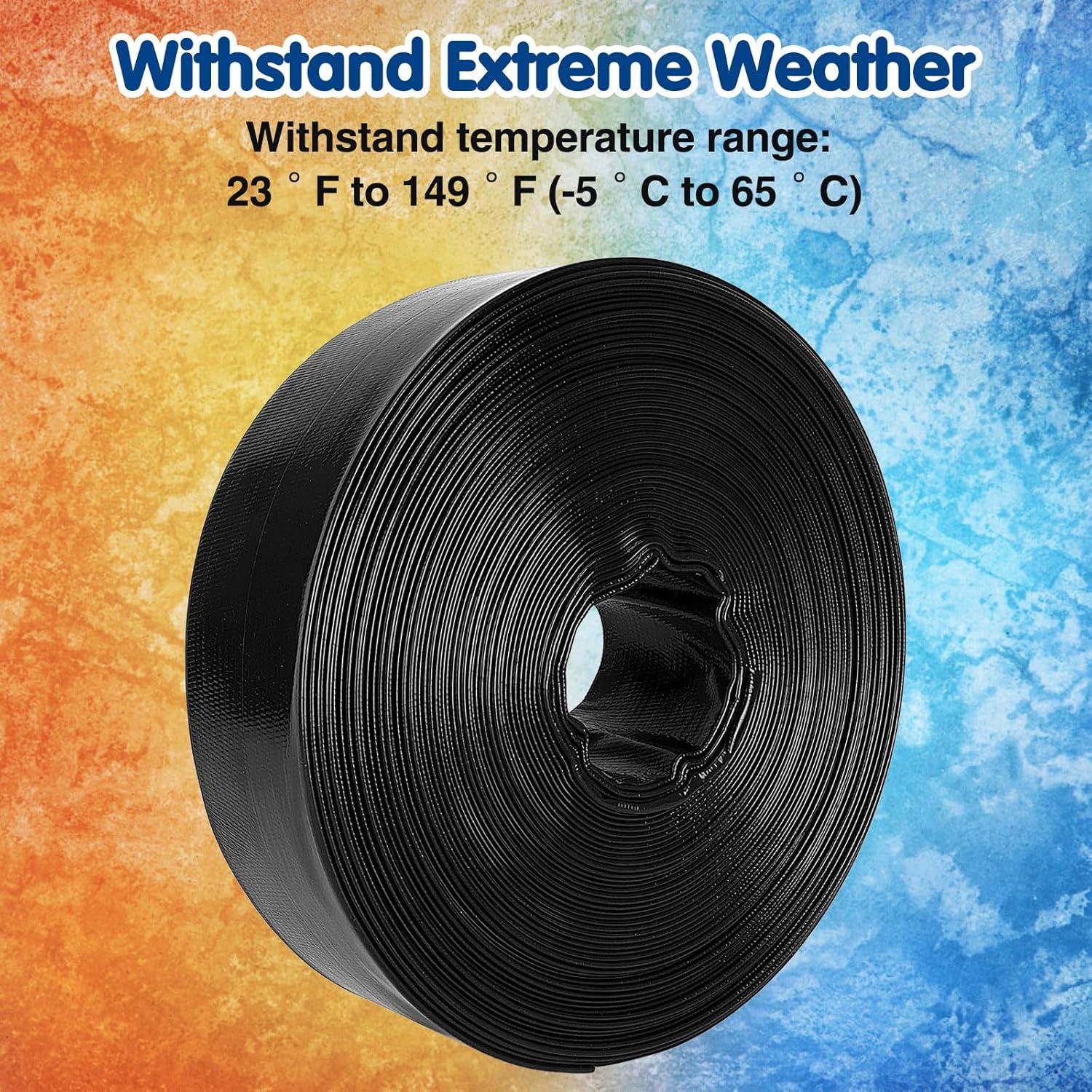 Manguera de Retrolavado MAHOOMMAKH 2" x 30.48m Alta Resistencia