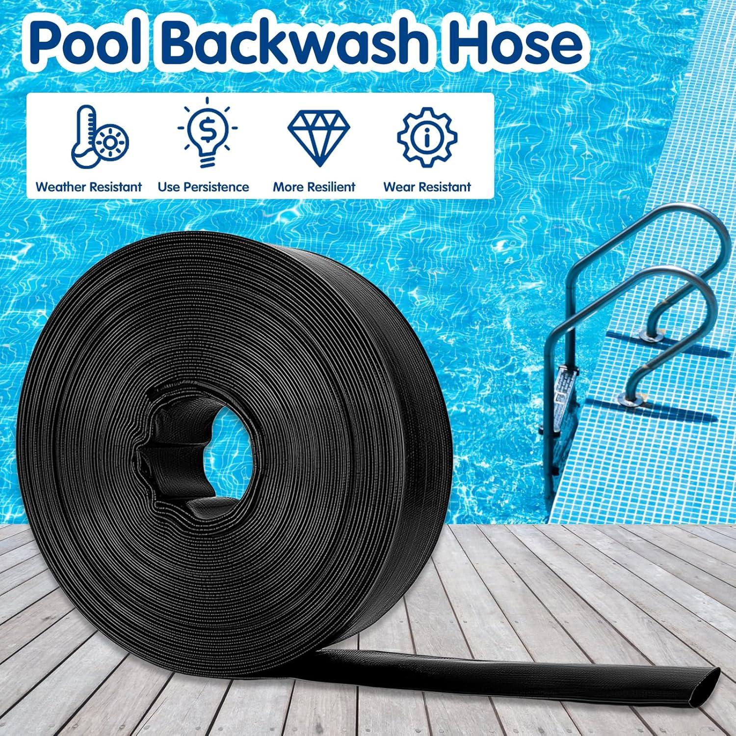 Manguera de Retrolavado MAHOOMMAKH 2" x 30.48m Alta Resistencia