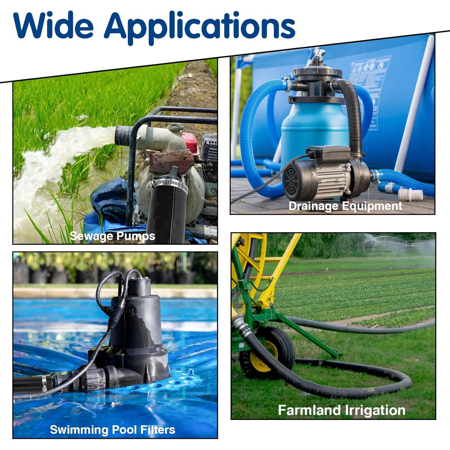 Manguera de Retrolavado MAHOOMMAKH 2" x 30.48m Alta Resistencia