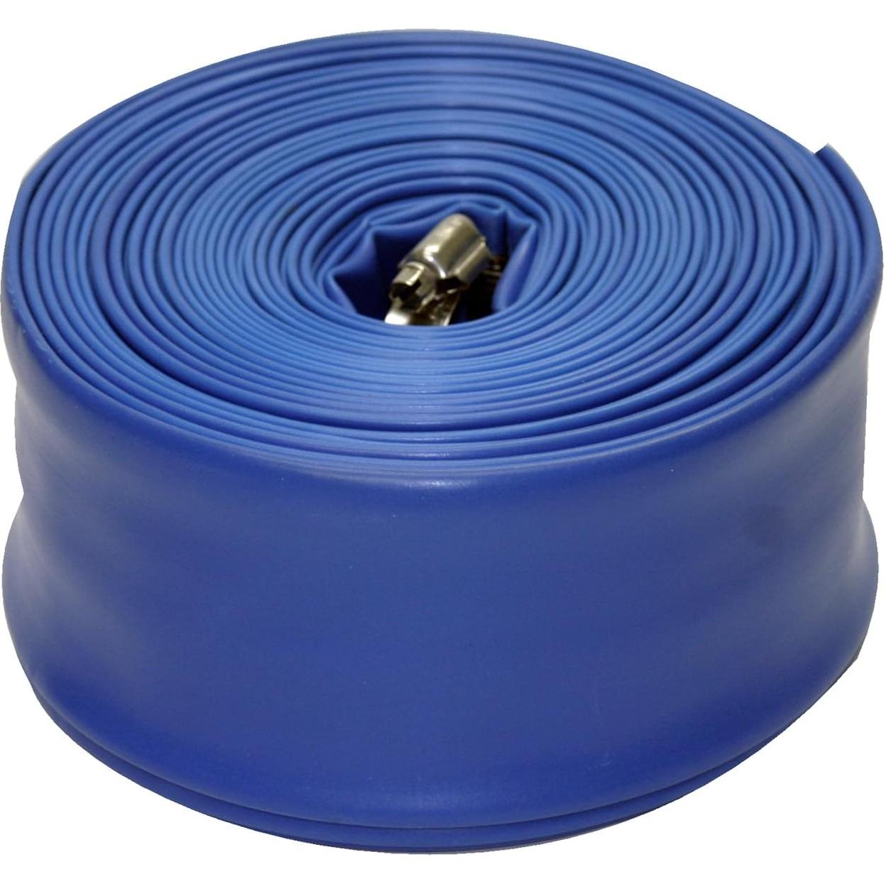 Manguera de Retro Lavado Blue Devil 15m con Abrazadera 5cm