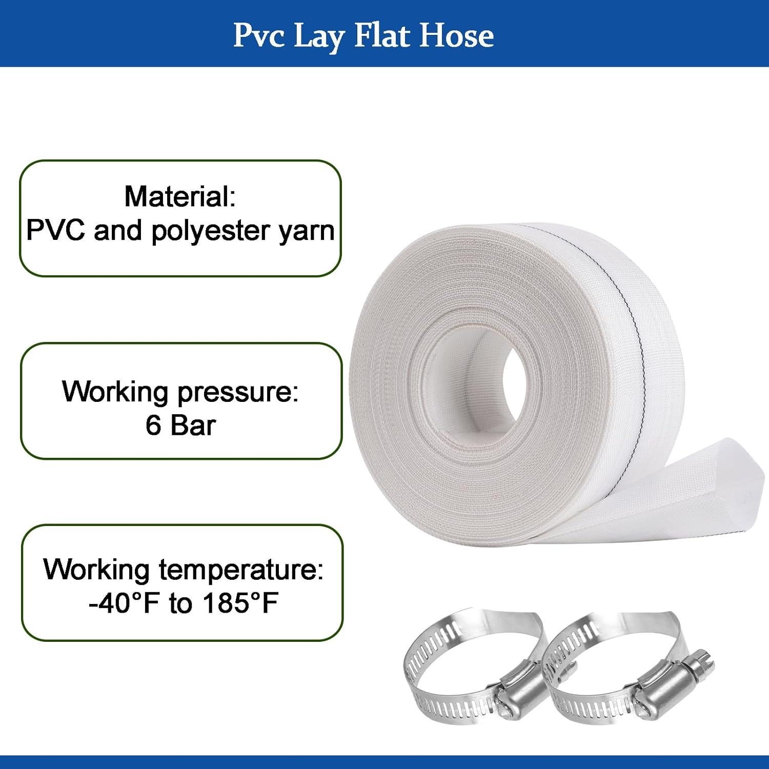 Manguera de Retrolavado Eastrans 5.08cm x 20m Alta Resistencia
