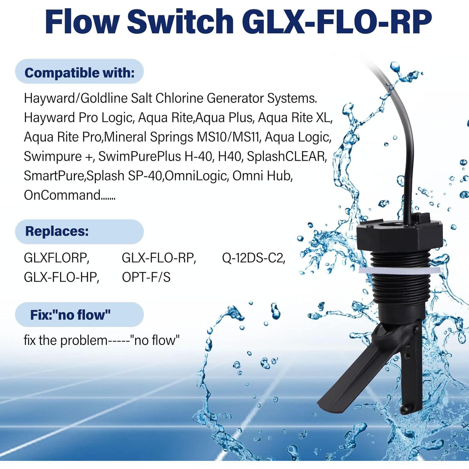 Interruptor de Flujo GLX-FLO-RP Cooouds para Sistemas de Sal