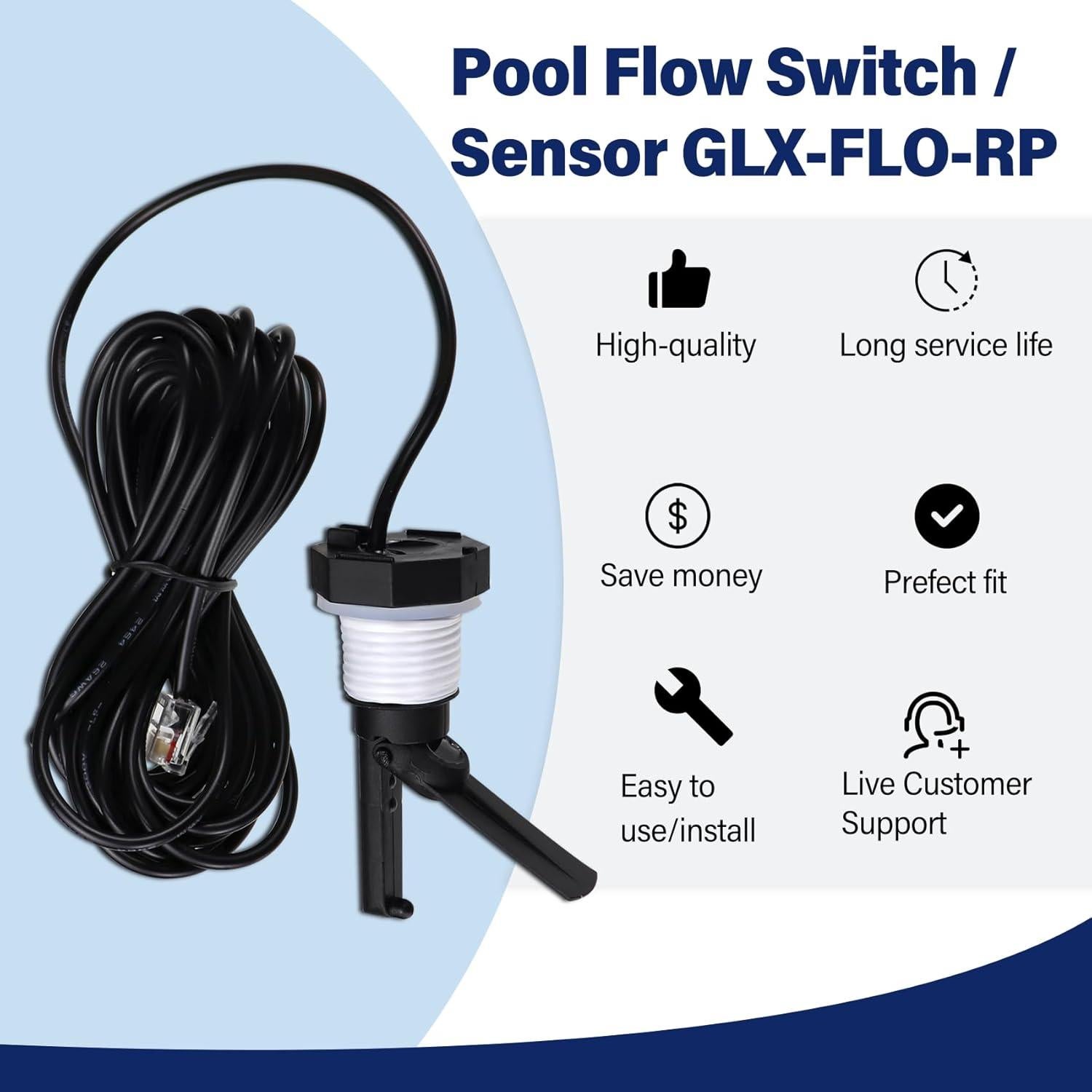 Interruptor de Flujo GLX-FLO-RP Cooouds para Sistemas de Sal