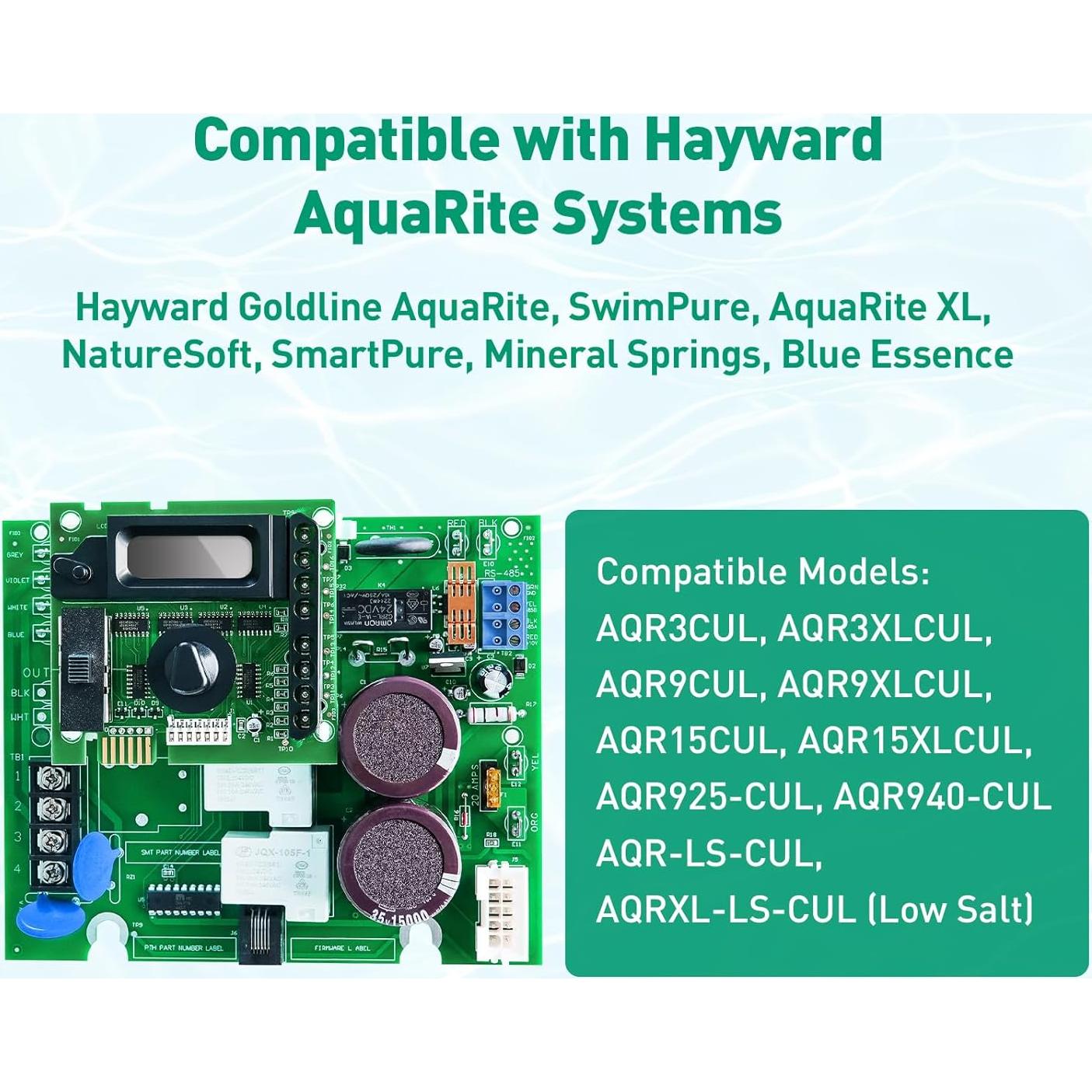 Placa de Control y Pantalla GLX-PCB-RITE Hayward 0.56 kg