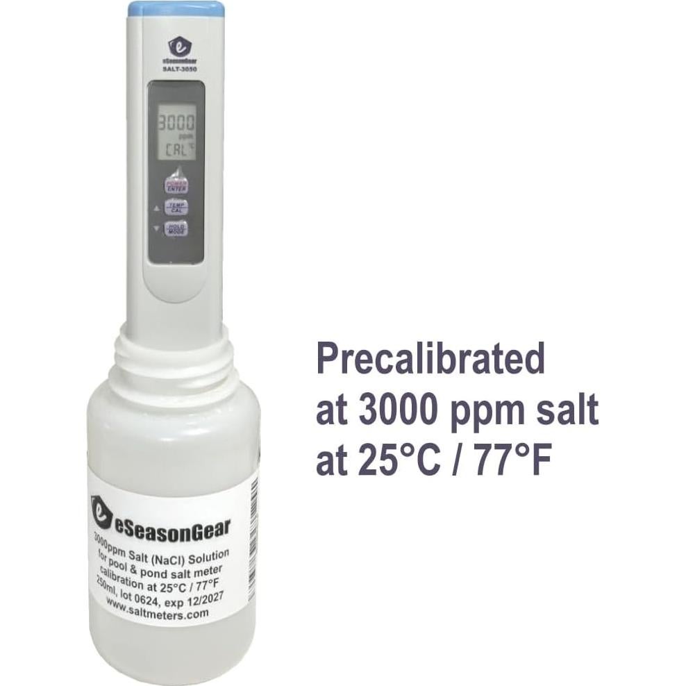 Medidor Digital de Salinidad eSeasongear SALT-3050 IP65
