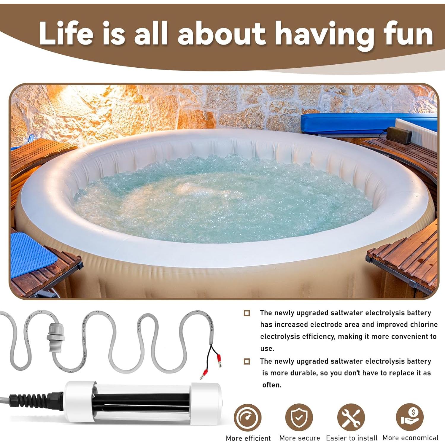 Célula de Sal 76078 Bghdas para Sistemas ACE de Hot Spring