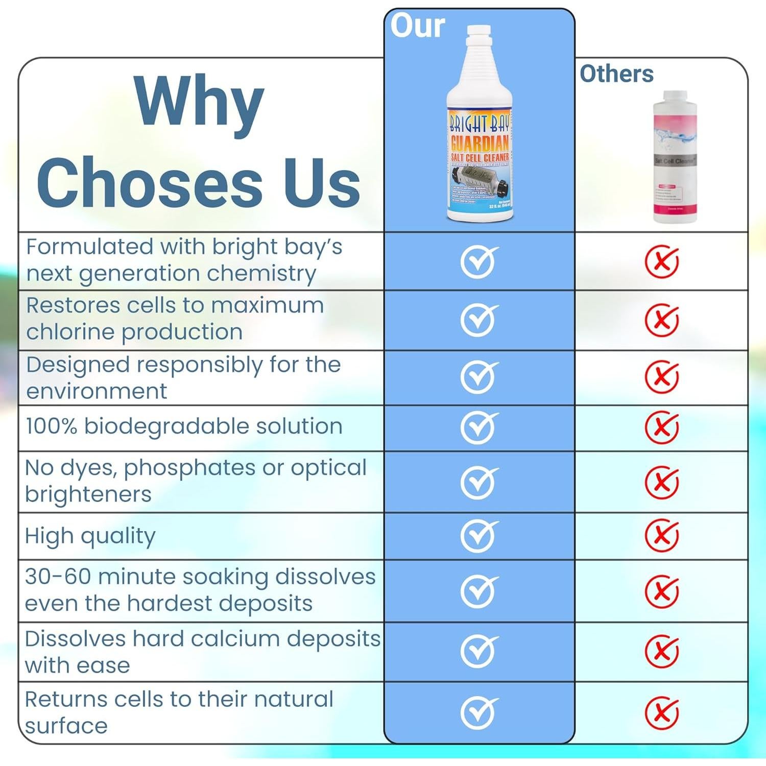 Limpiador de Celdas de Sal Guardian - Biodegradable 1L