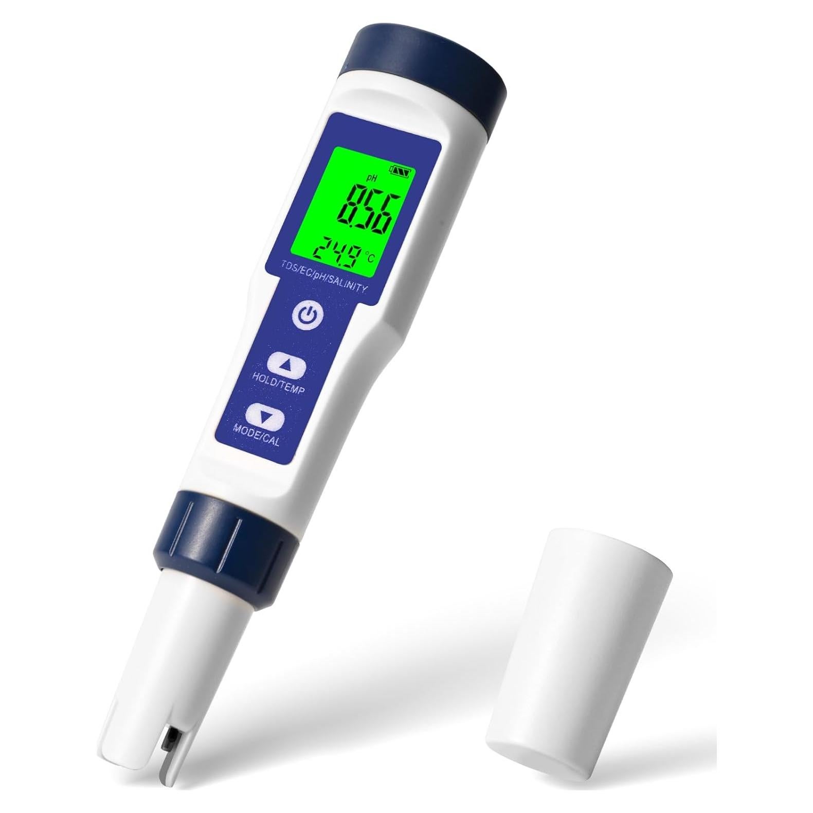 Probador Digital de Agua Salada 5 en 1 CIMALAB EZ-9909A