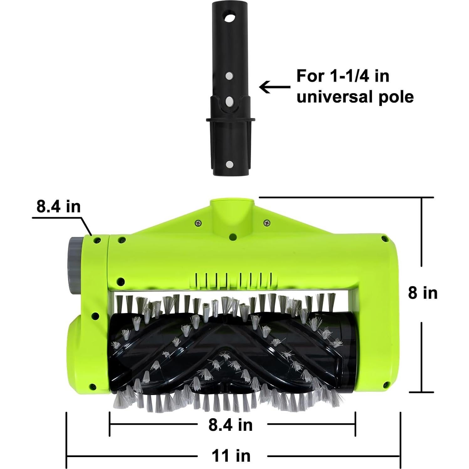 Cabezal de Cepillo Eléctrico de Piscina Sepetrel SP251 1.86kg