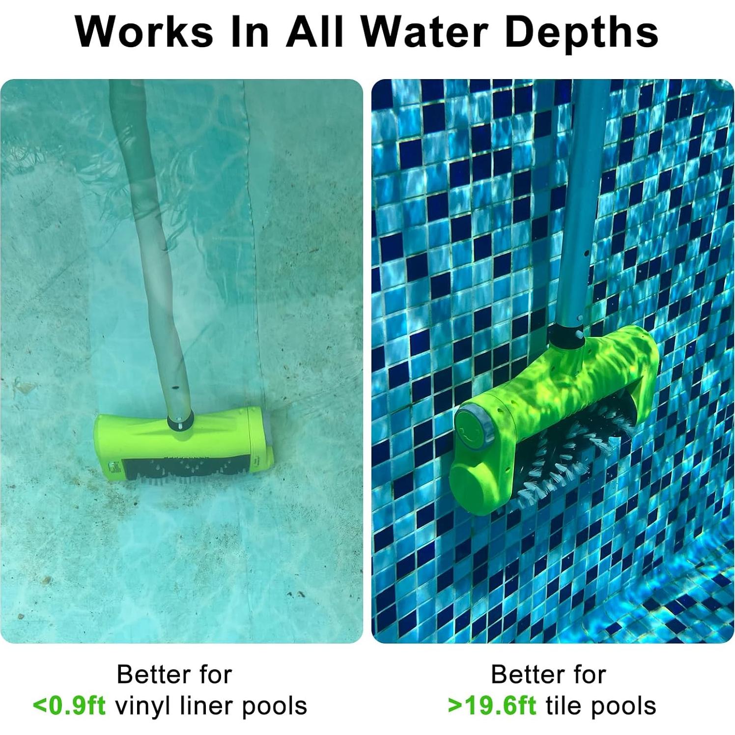 Cabezal de Cepillo Eléctrico de Piscina Sepetrel SP251 1.86kg