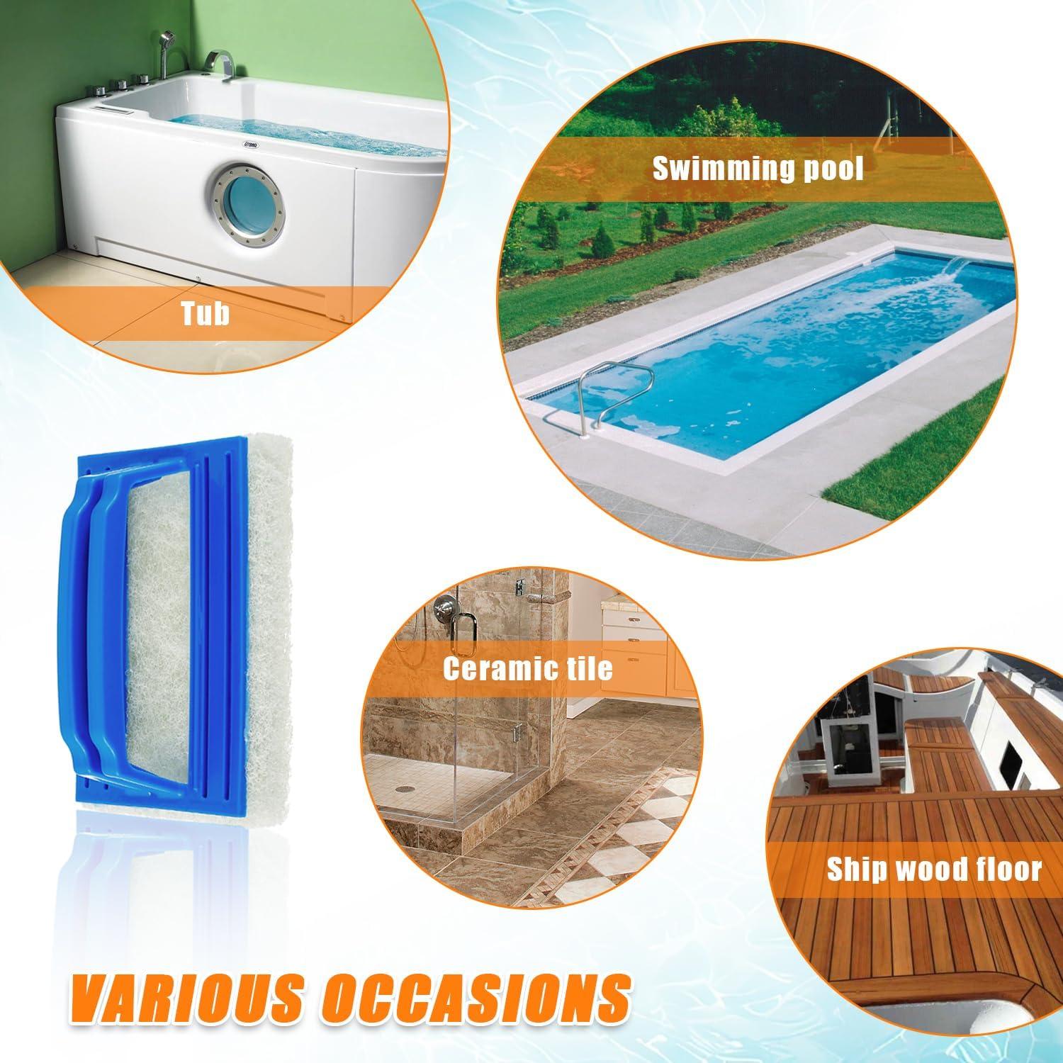 Cepillo de Esponja de Mano HUAREW para Fregar Piscinas - 2 Pcs