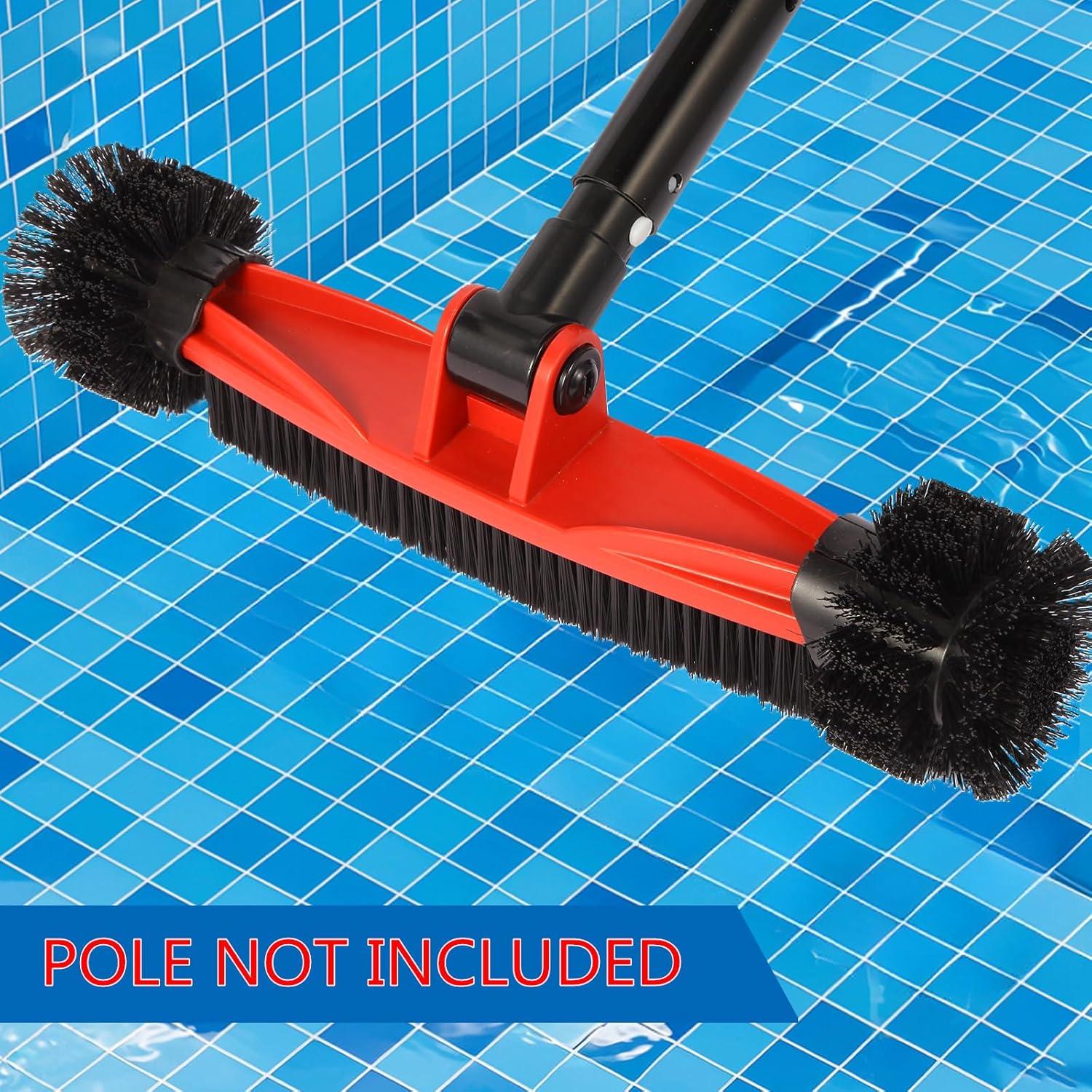 Cabezal de Cepillo de Piscina JSPJSP 40.9 cm Rojo