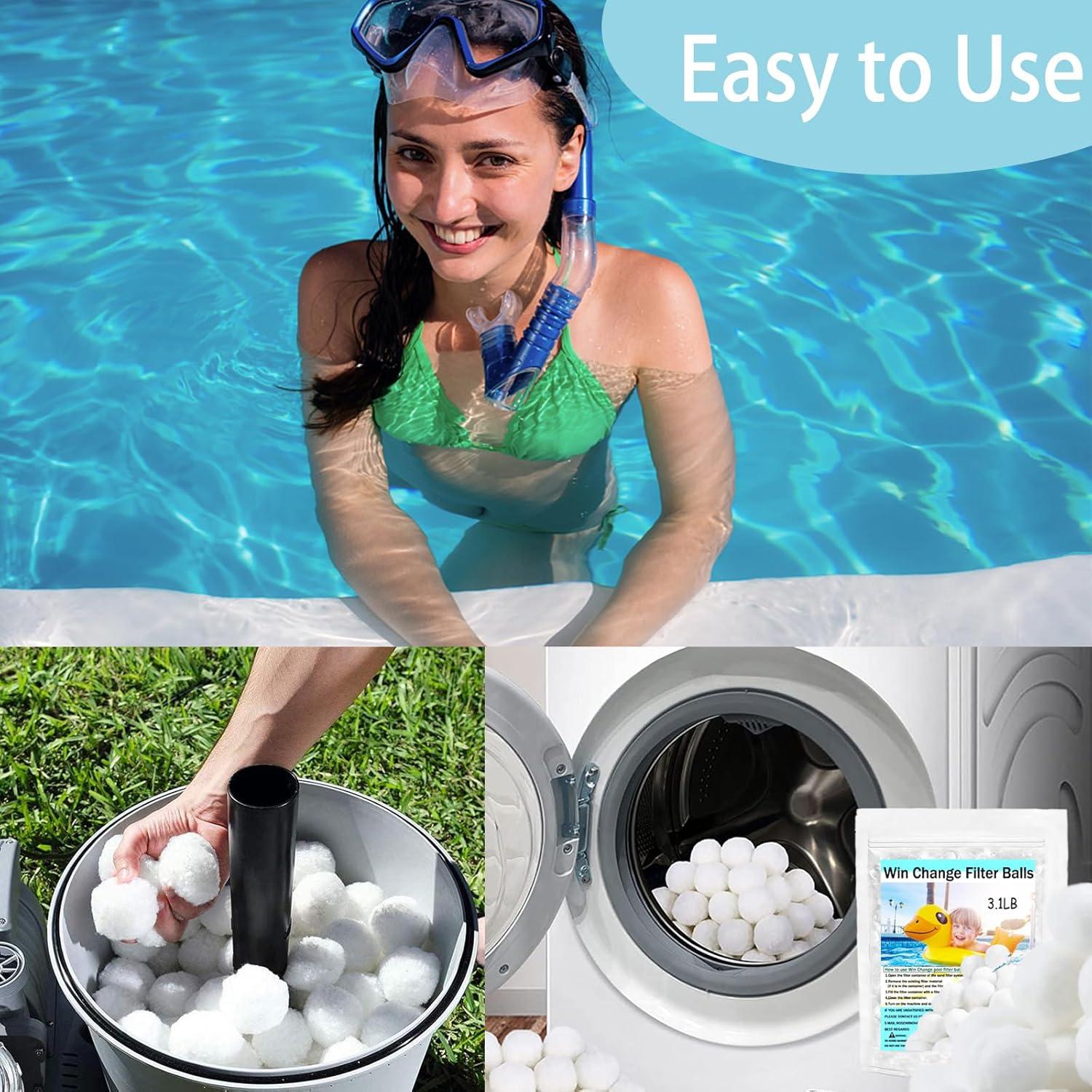 Bolas de Filtro para Piscina Win Change 1.44 kg Ecológicas