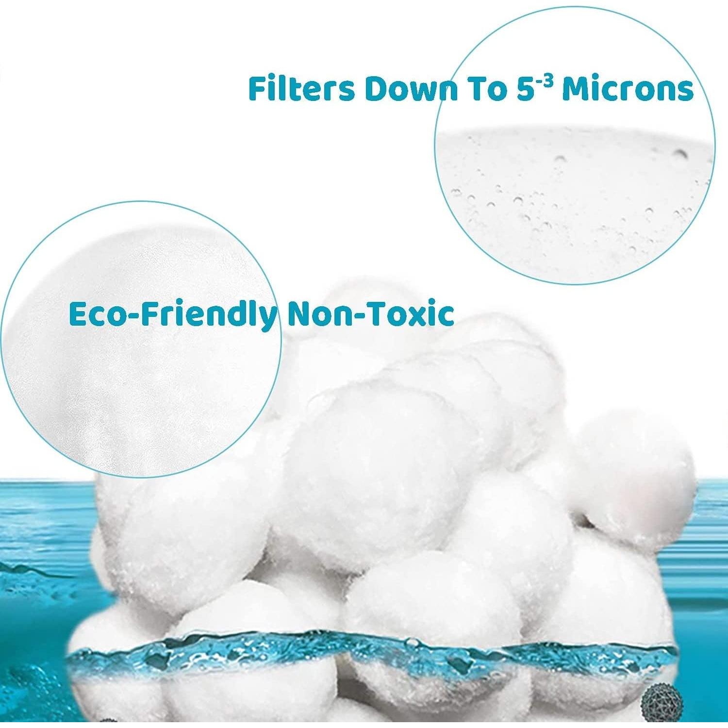 Bolas de Filtro para Piscina RECHIATO 1.55 kg Reemplazo Arena