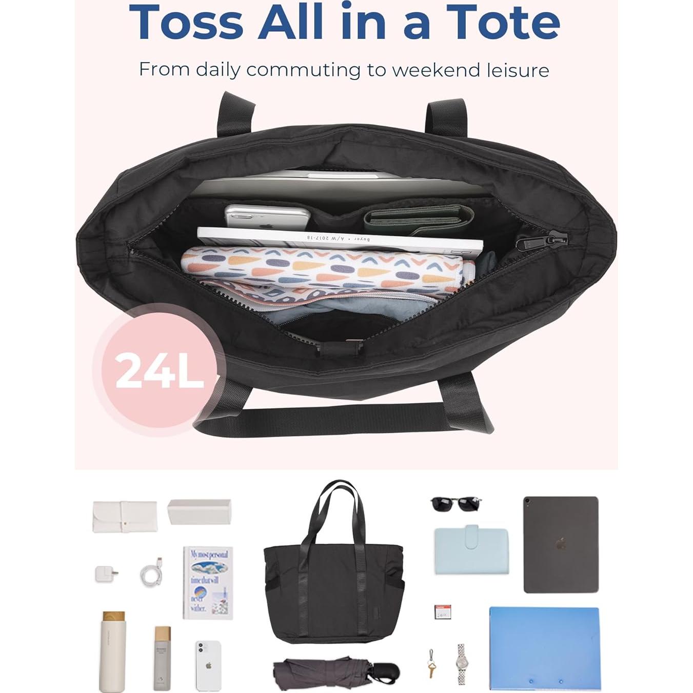 Bolsa Tote BAGSMART para Mujeres 42.93x16x35.05cm